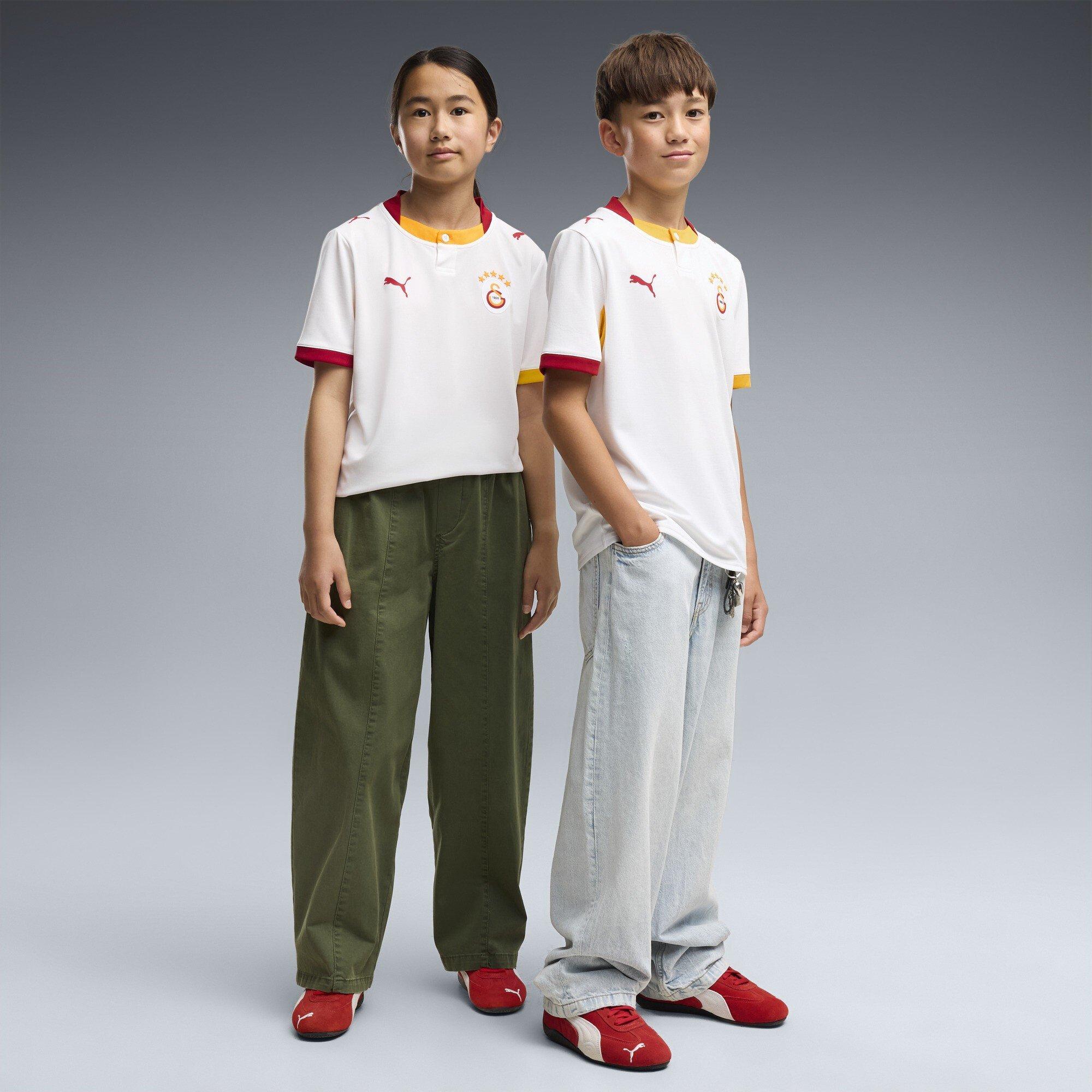 Wit/Rood - Puma - Galatasaray Away Shirt 2026/27 Juniors - 6
