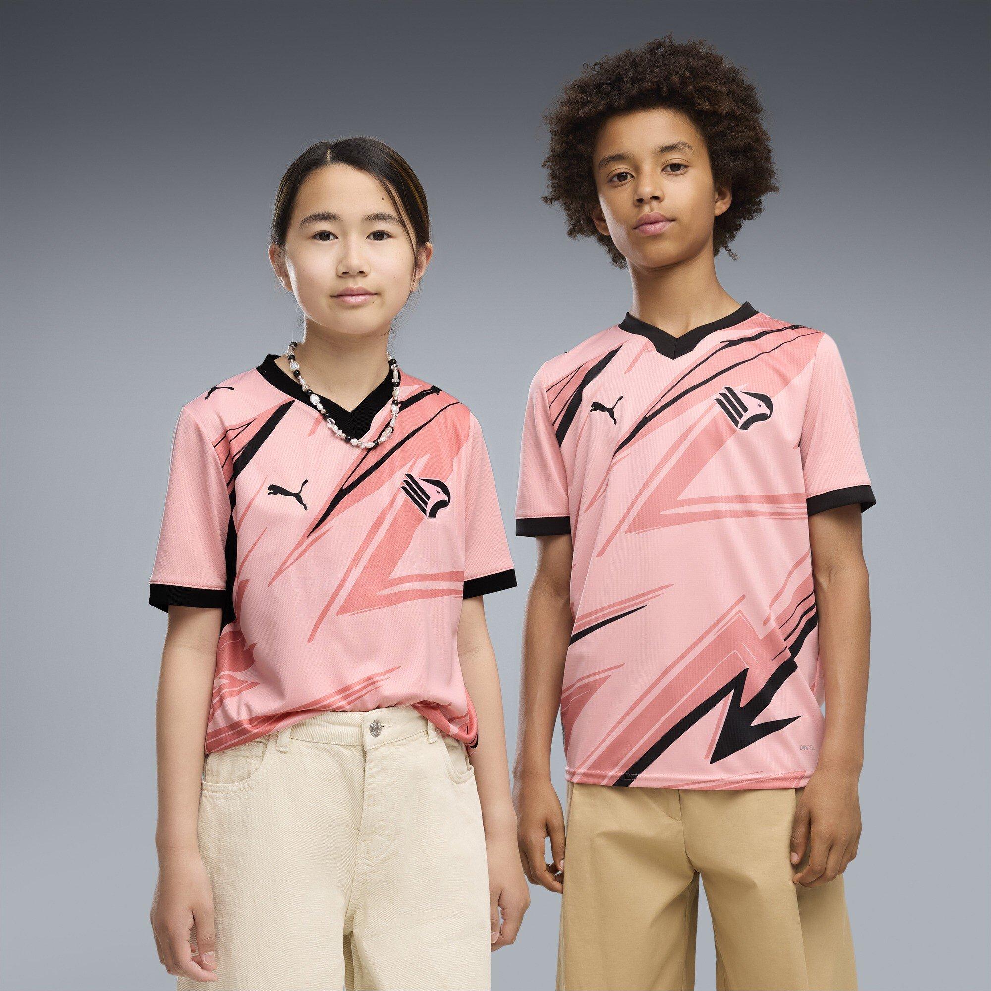 Pink/Black - Puma - Palermo Home Shirt 2026/27 Juniors - 3