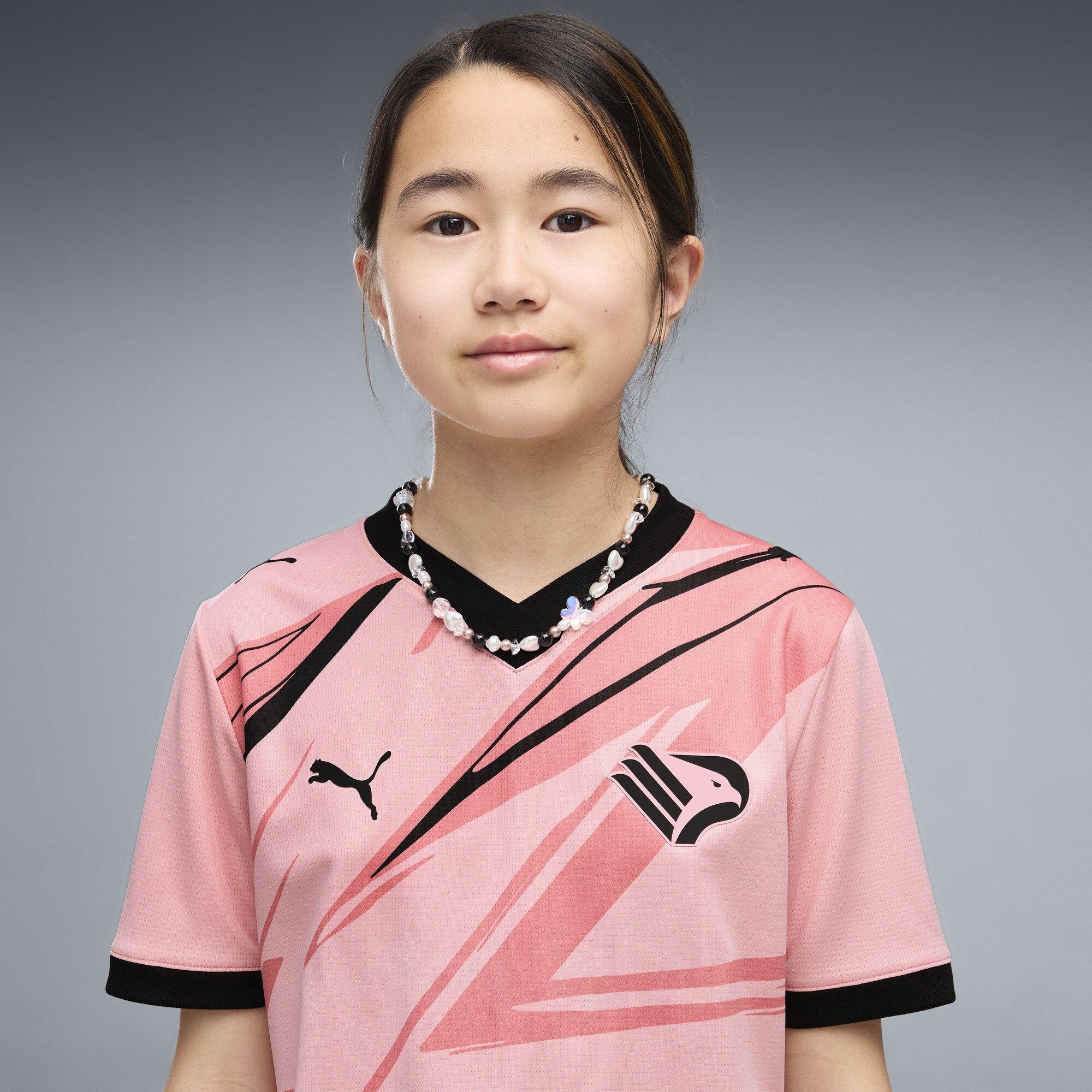 Pink/Black - Puma - Palermo Home Shirt 2026/27 Juniors - 4