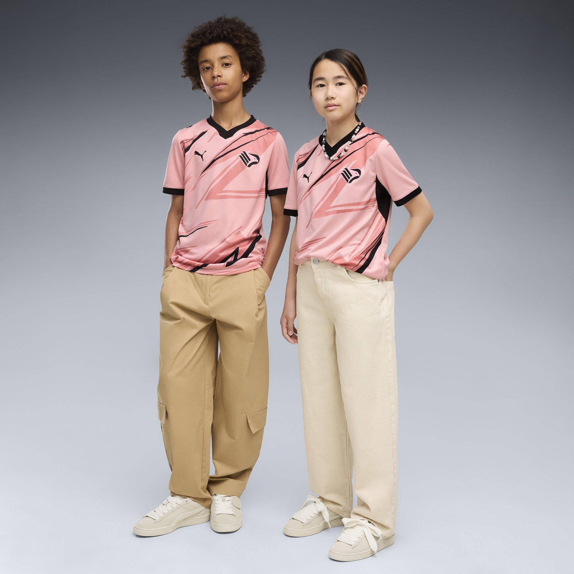 Pink/Black - Puma - Palermo Home Shirt 2026/27 Juniors - 6