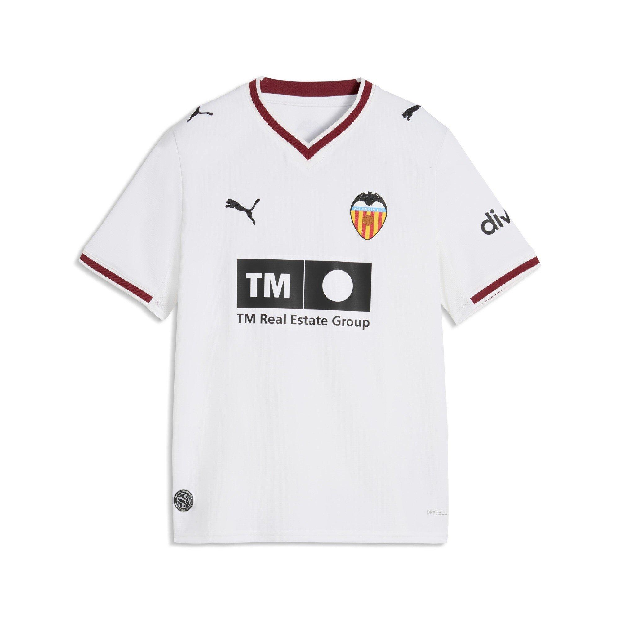White/Black - Puma - Valencia Home Shirt 2026/27 Juniors - 1