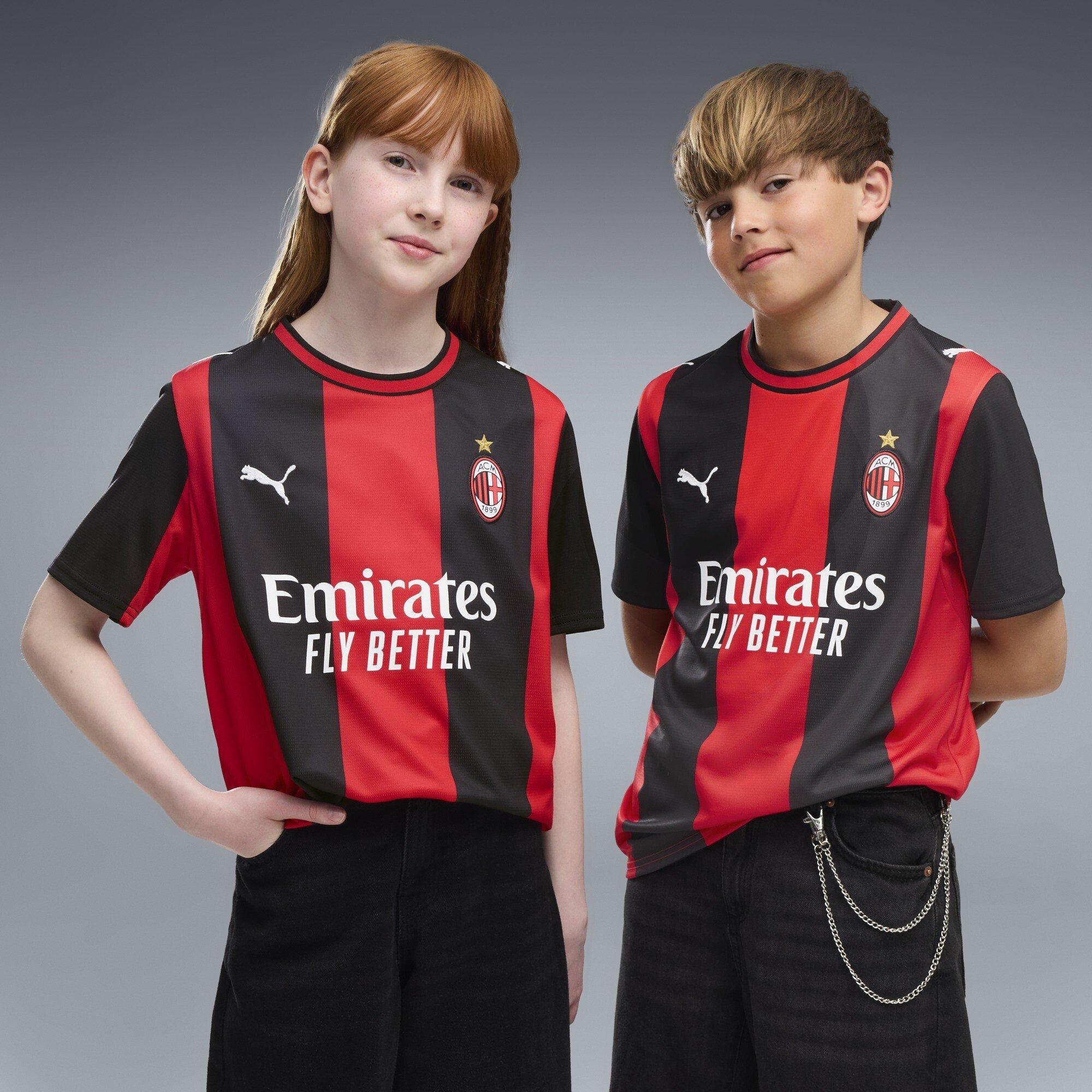 Black/Red - Puma - AC Milan Home Shirt 2026/27 Juniors - 3