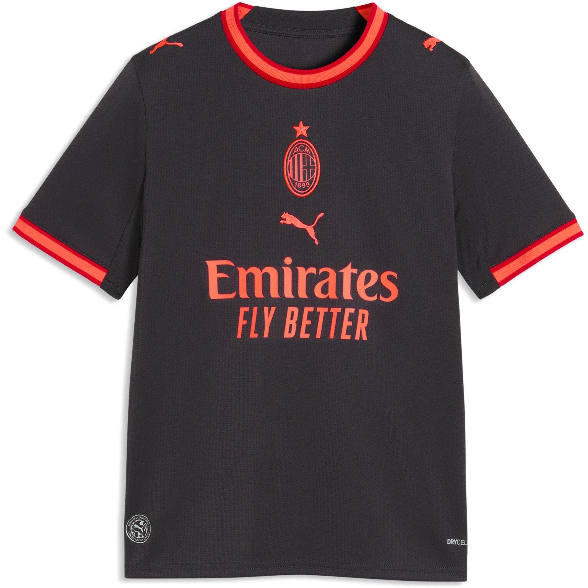 Grey/Red - Puma - AC Milan Third Shirt 2026/27 Juniors - 1