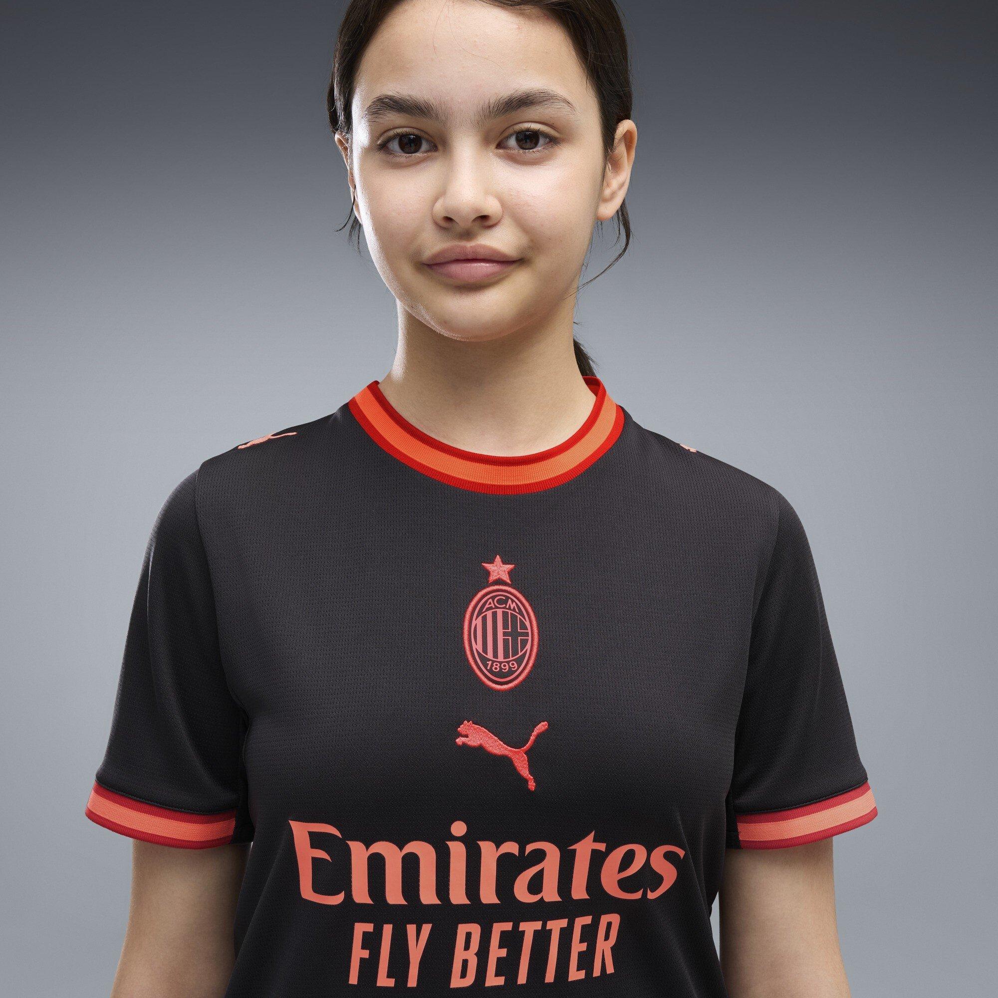 Grey/Red - Puma - AC Milan Third Shirt 2026/27 Juniors - 5