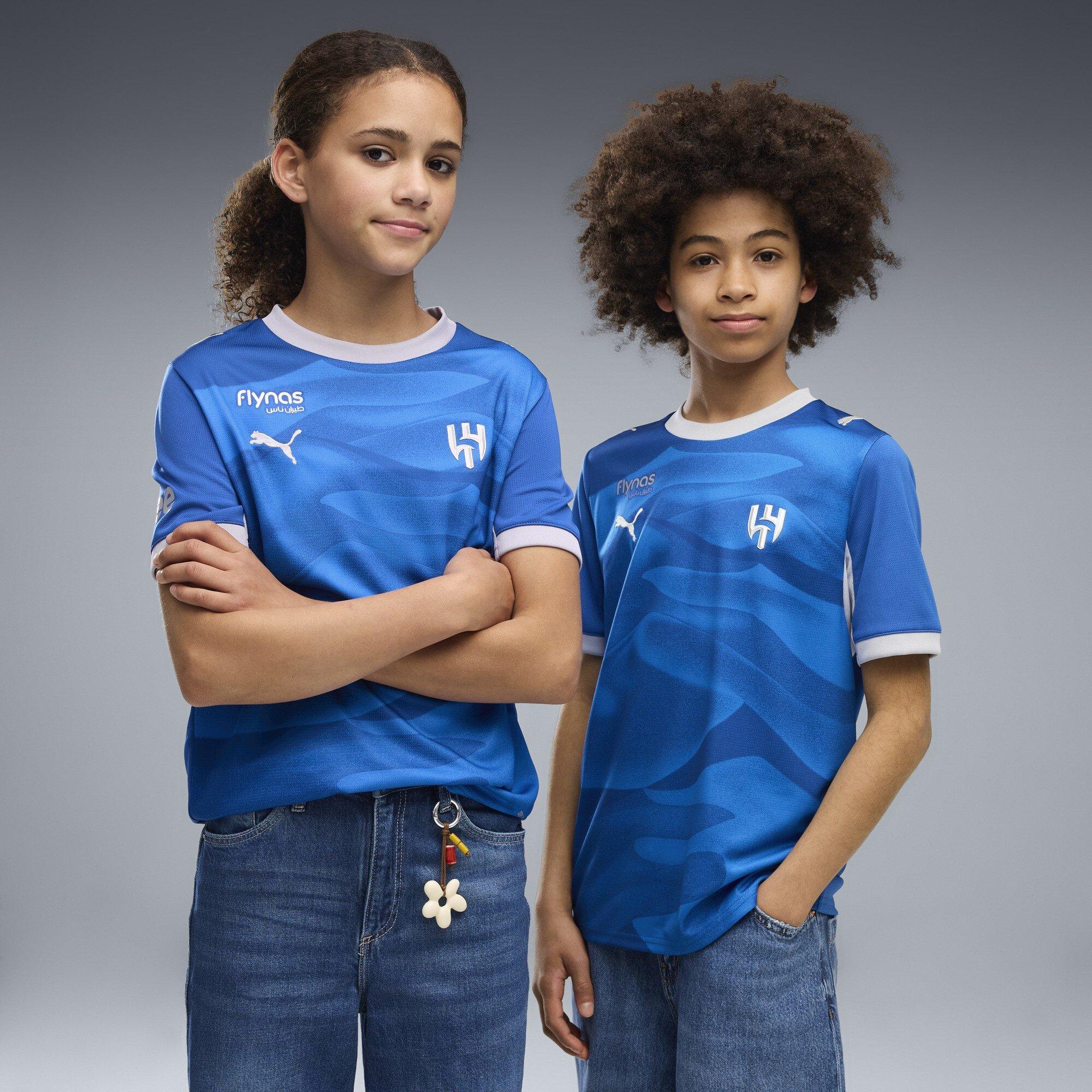 Blu/Argento - Puma - Al Hilal Home Shirt 2026/27 Juniors - 3