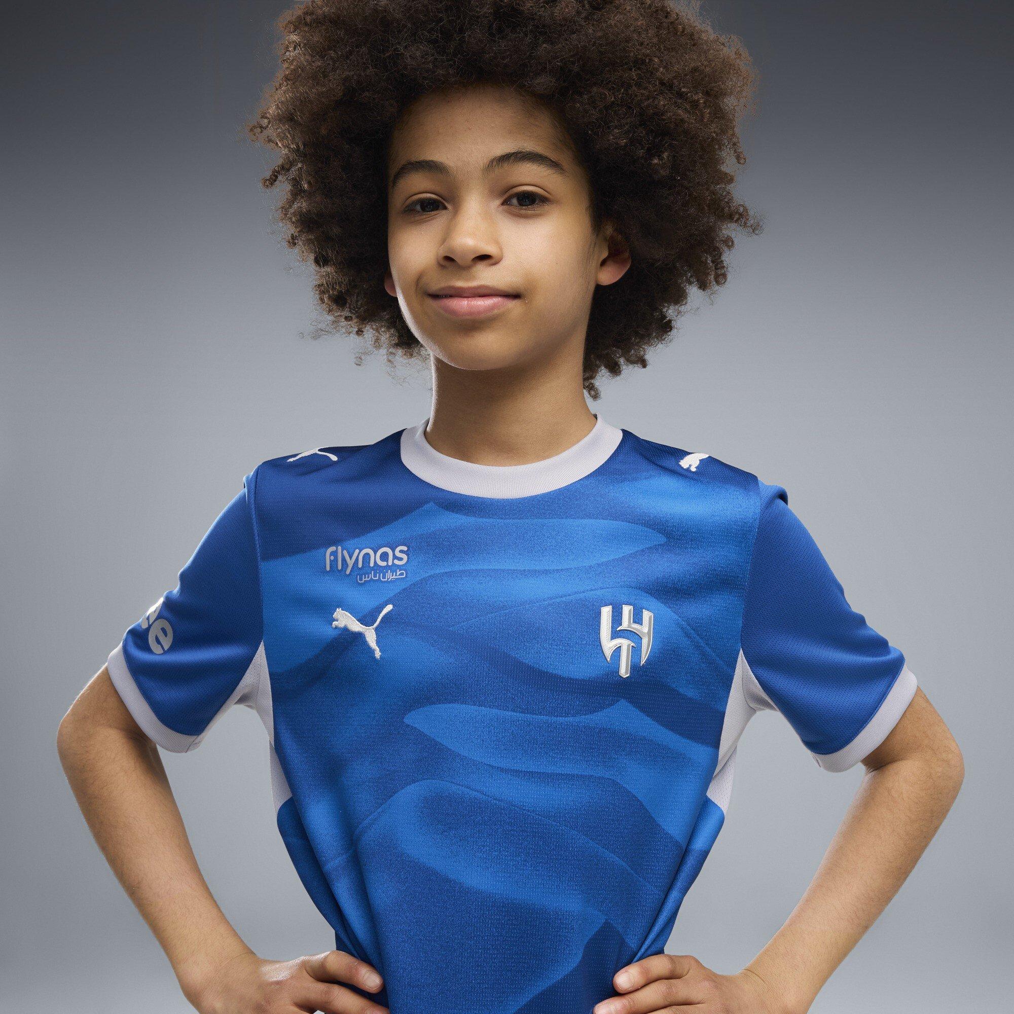 Blu/Argento - Puma - Al Hilal Home Shirt 2026/27 Juniors - 5