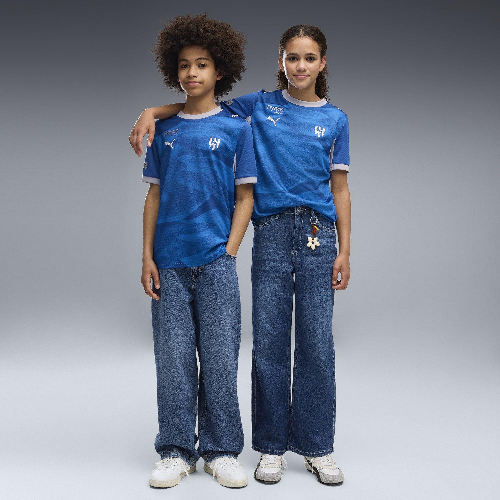 Blu/Argento - Puma - Al Hilal Home Shirt 2026/27 Juniors - 6