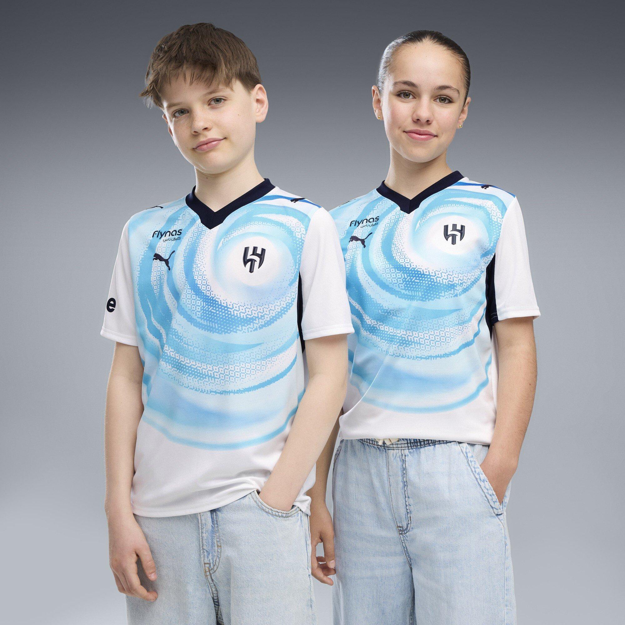 Bianco/Navy - Puma - Al Hilal Away Shirt 2026/27 Juniors - 3