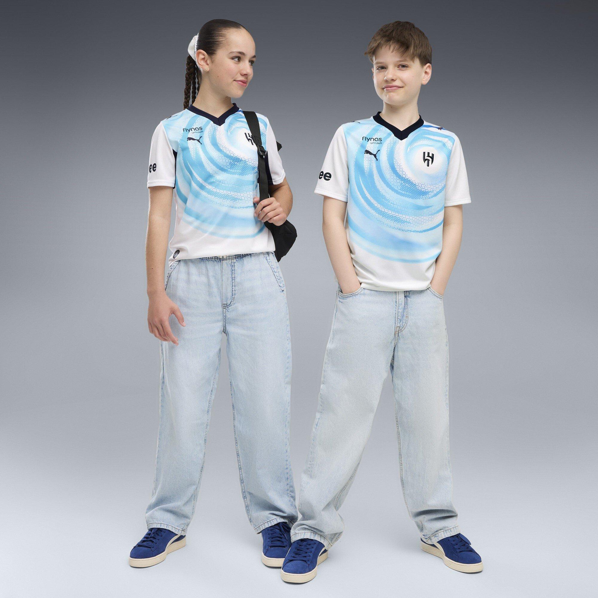 Bianco/Navy - Puma - Al Hilal Away Shirt 2026/27 Juniors - 6