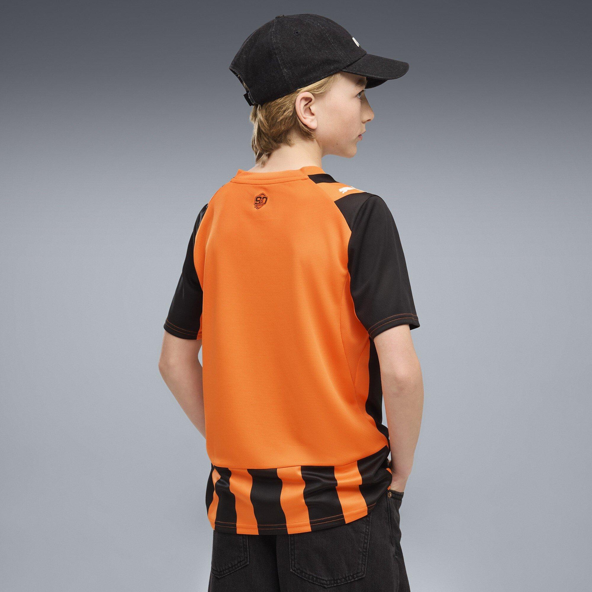 Orange/Black - Puma - Shakhtar Donetsk Home Shirt 2026/27 Juniors - 4
