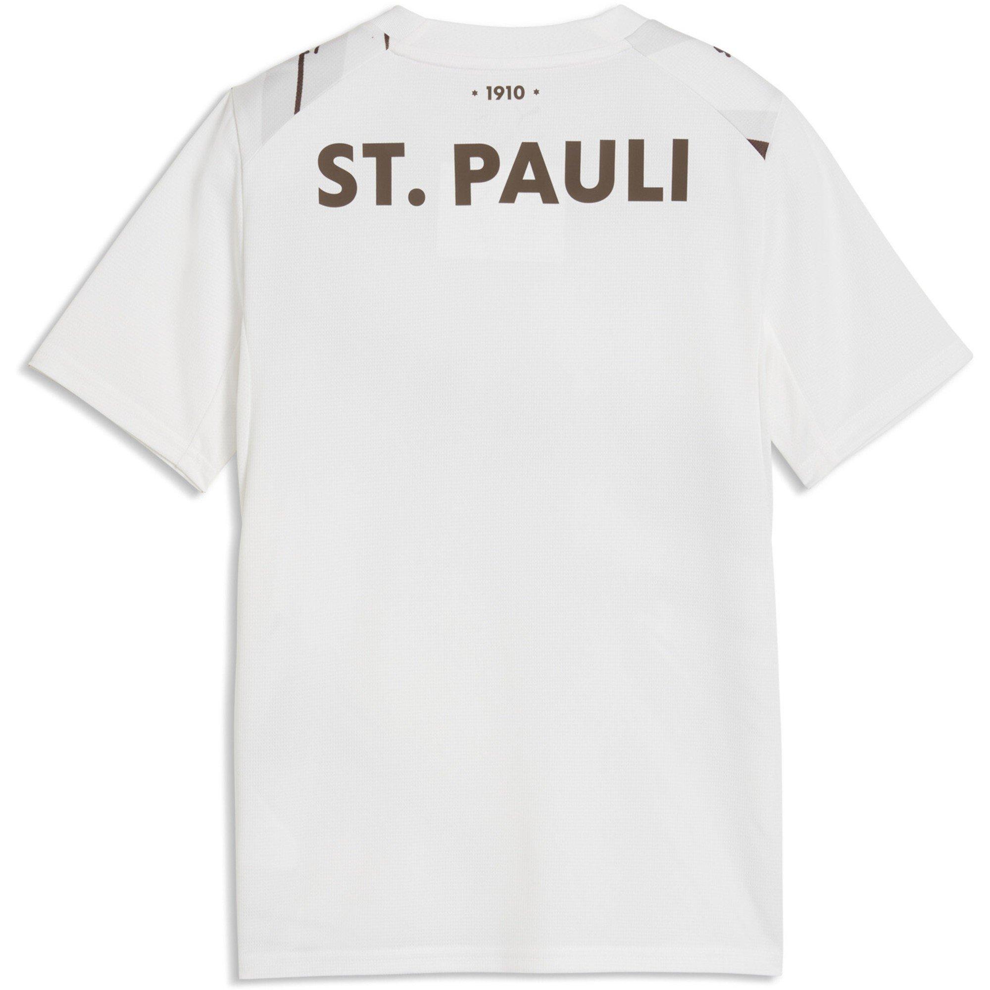 Bianco/Marrone - Puma - St Pauli Away Shirt 2026/27 Juniors - 2