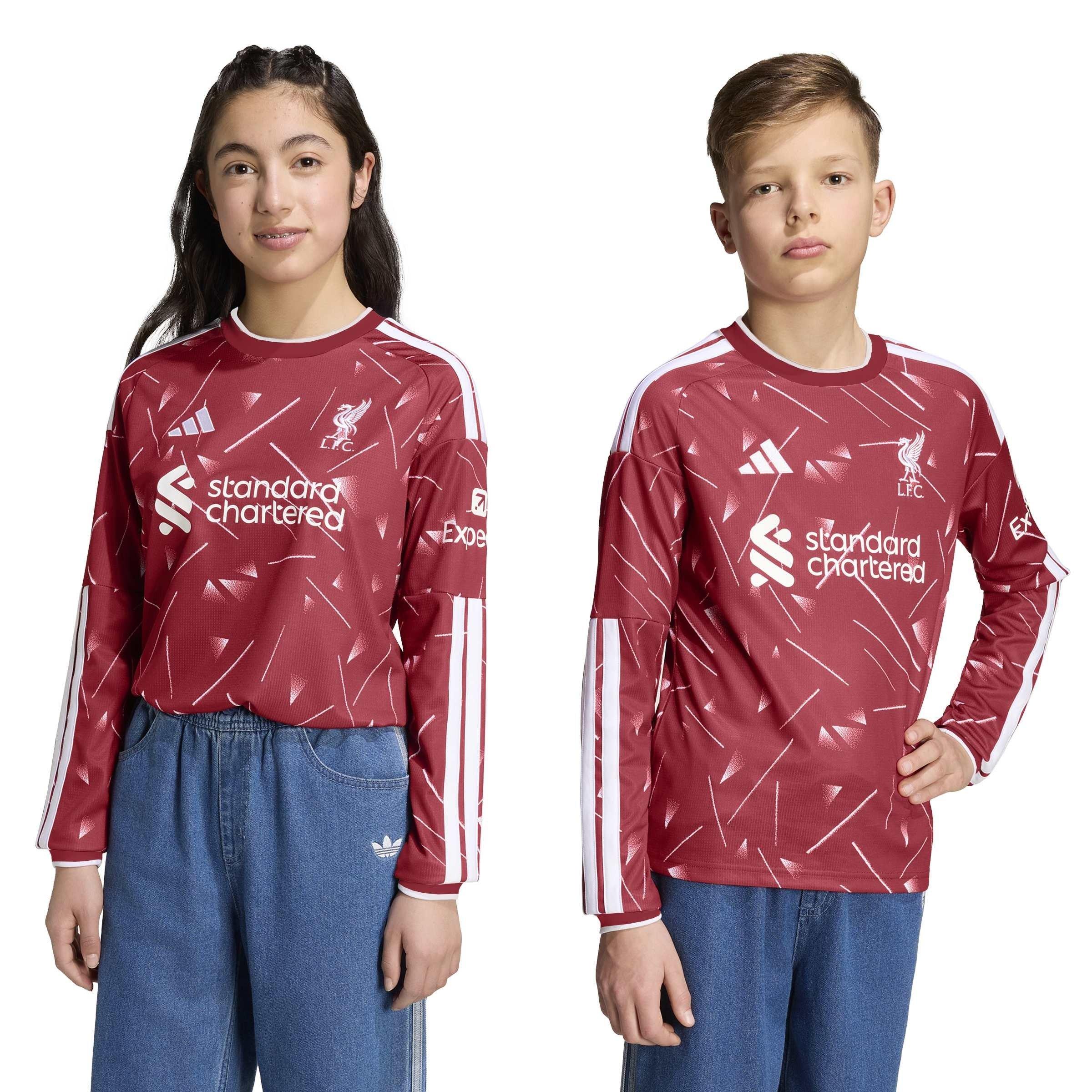 Active Maroon - adidas - Adidas Lfc H Jersey Jn63 - 3