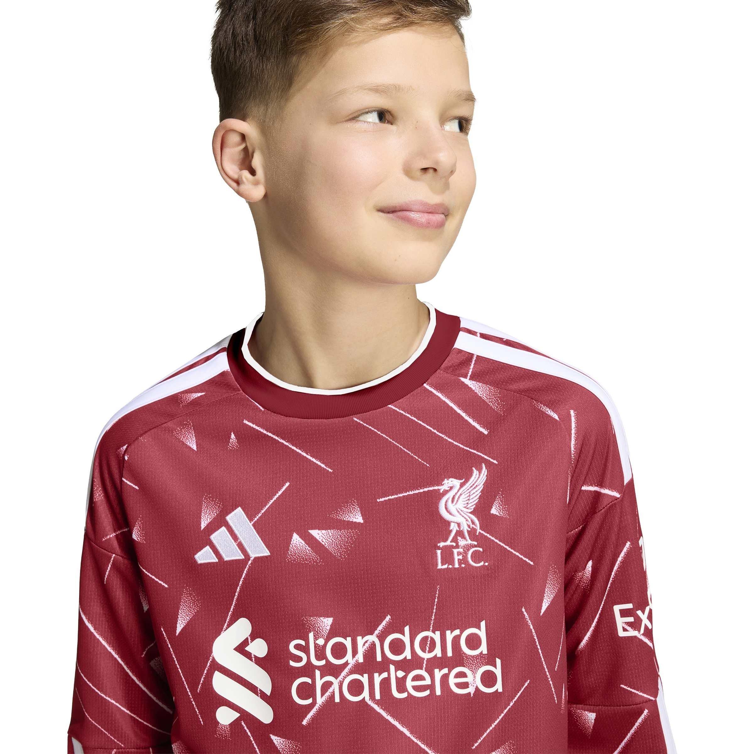 Active Maroon - adidas - Adidas Lfc H Jersey Jn63 - 8