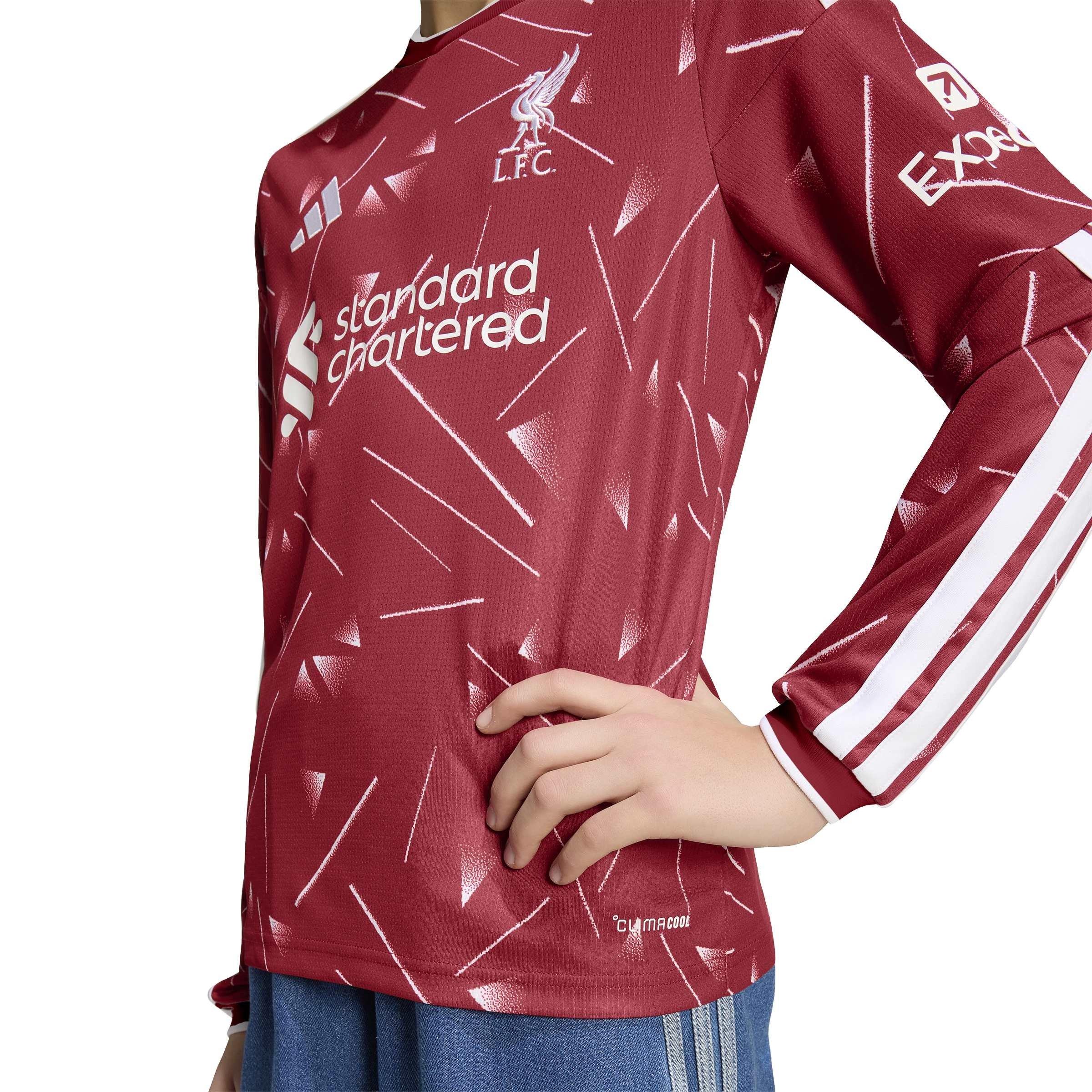 Active Maroon - adidas - Adidas Lfc H Jersey Jn63 - 9
