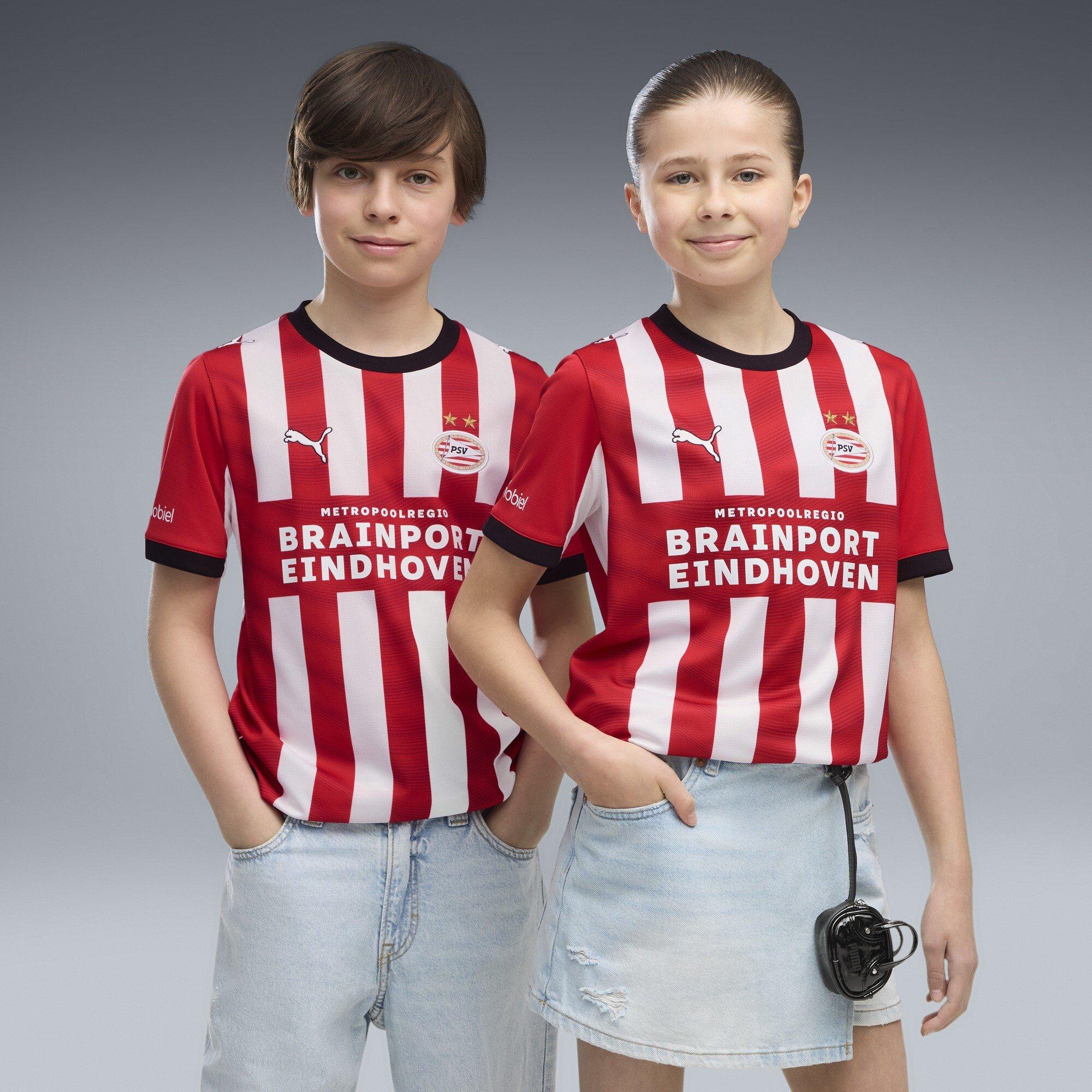 Rød/Hvid - Puma - PSV Home Shirt 2026/27 Juniors - 3