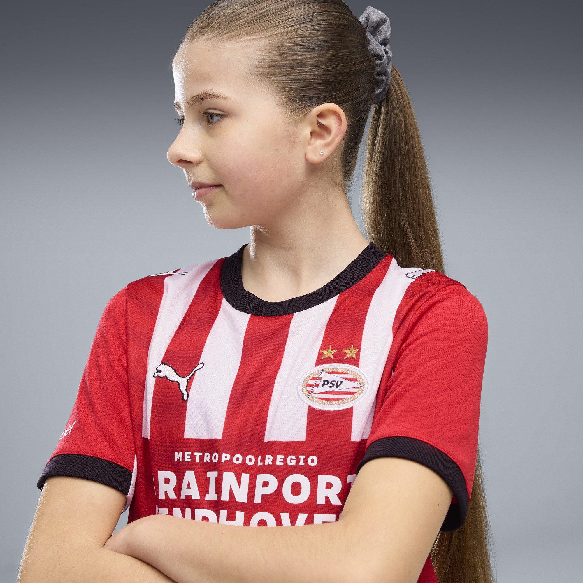 Rød/Hvid - Puma - PSV Home Shirt 2026/27 Juniors - 4