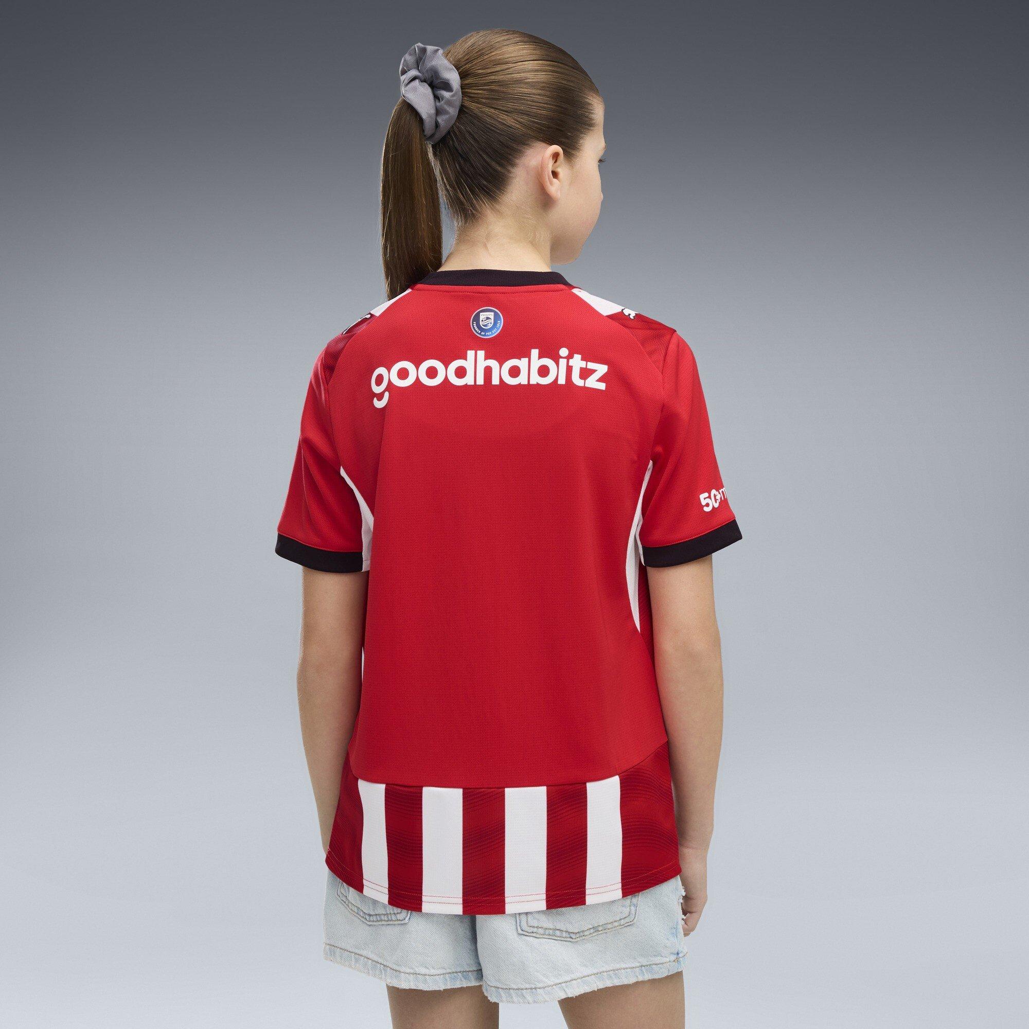 Rød/Hvid - Puma - PSV Home Shirt 2026/27 Juniors - 5