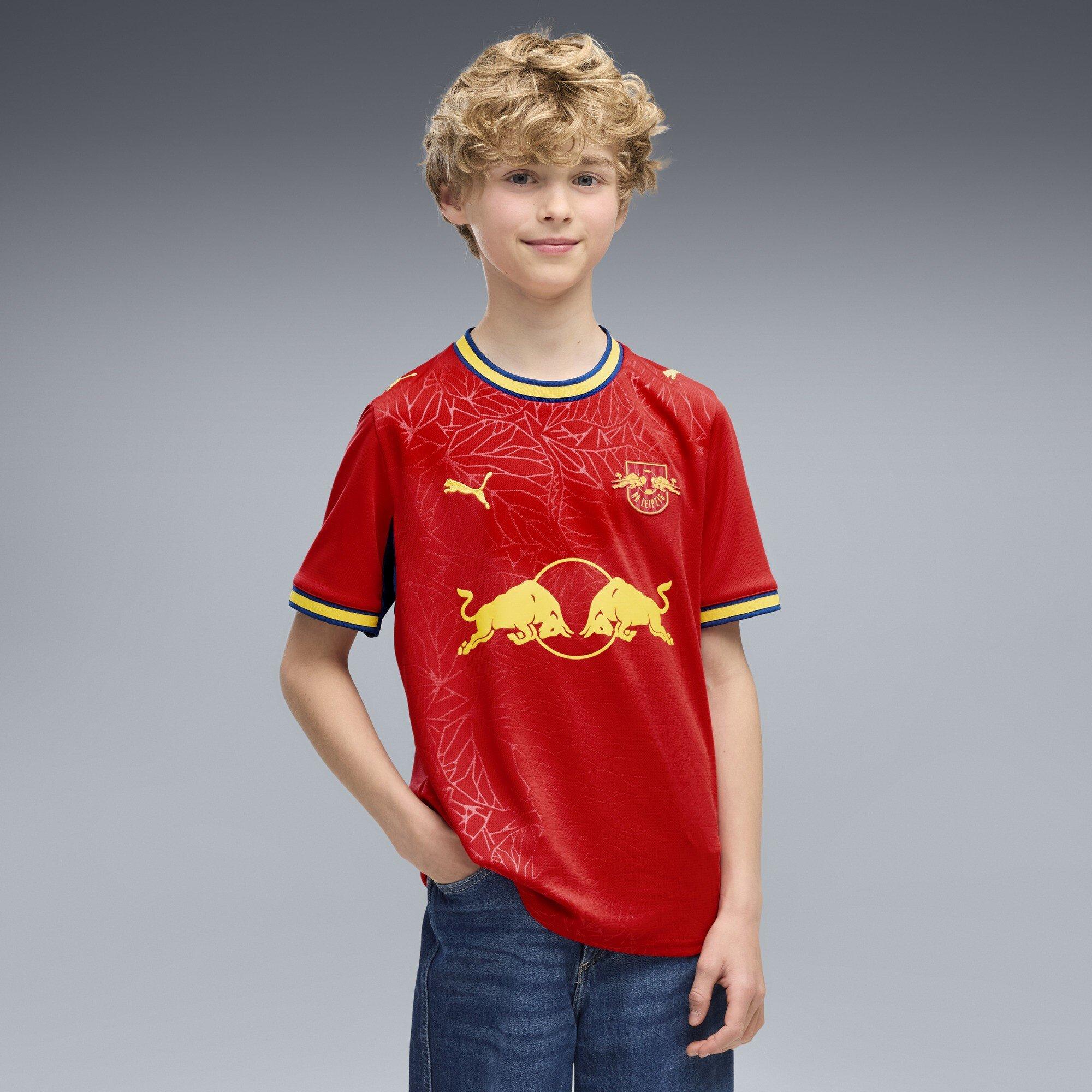 Red/Blue - Puma - RB Leipzig Away Shirt 2026/27 Juniors - 3