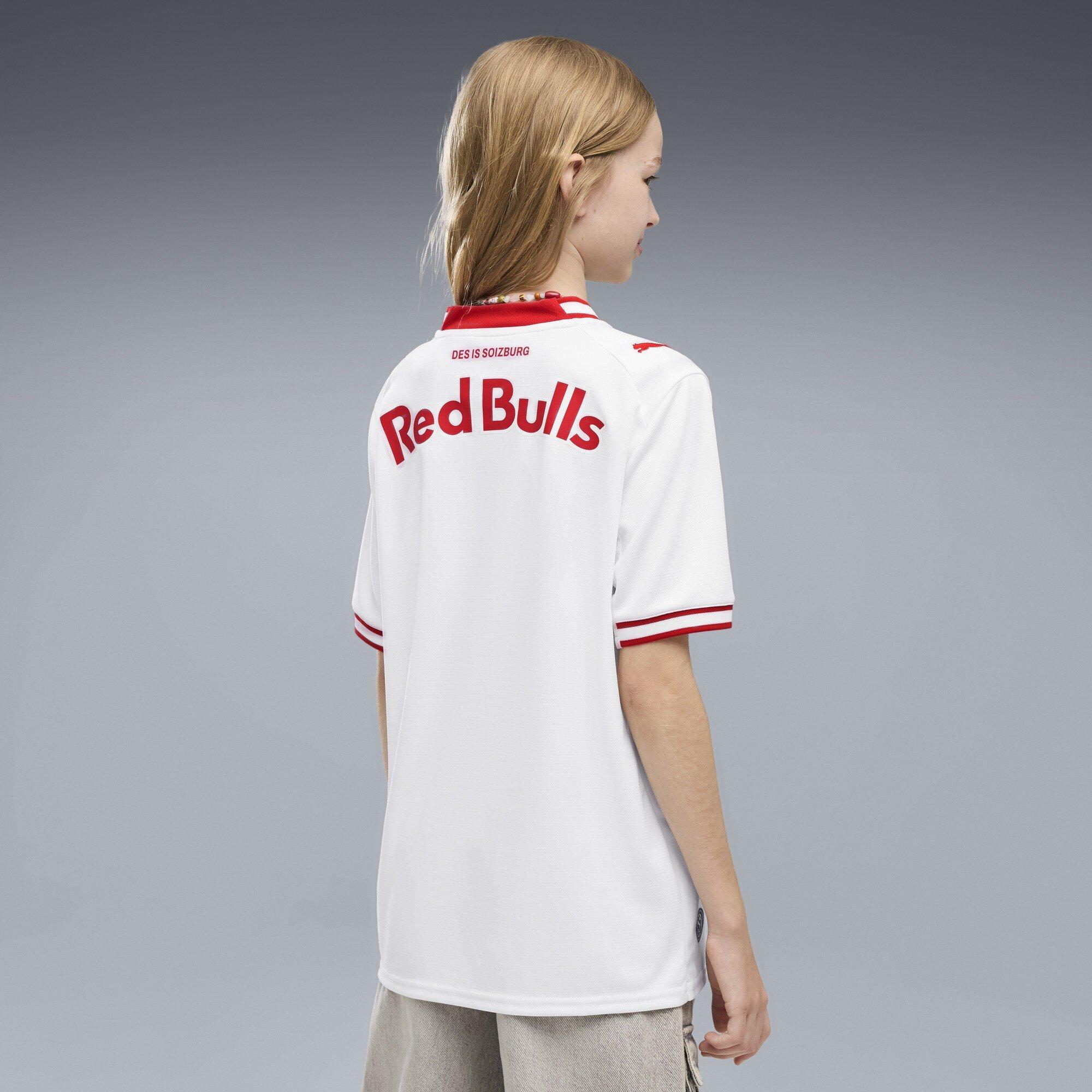 Blanc/Rouge - Puma - Red Bull Salzburg Home Shirt 2026/27 Juniors - 4