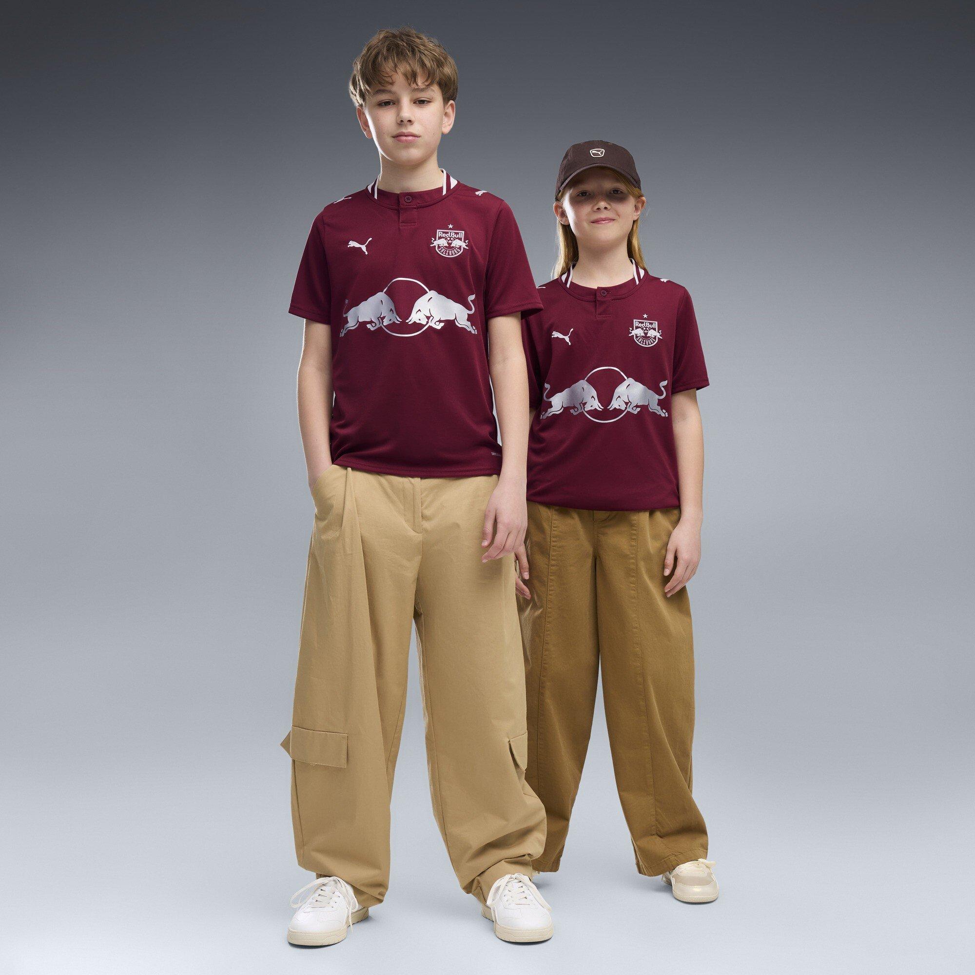 Rød/Hvid - Puma - Red Bull Salzburg Away Shirt 2026/27 Juniors - 6