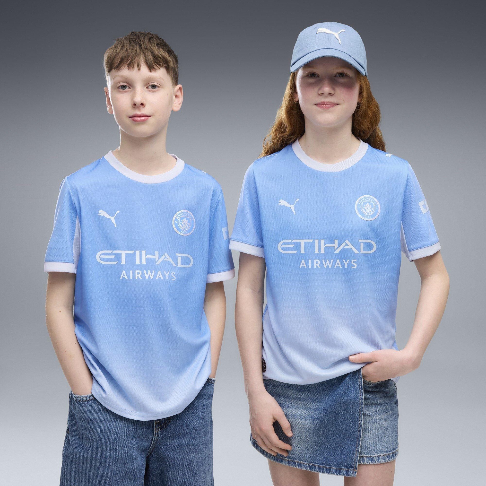 Blau/Weiß - Puma - Manchester City Home Shirt 2026/27 Juniors - 3