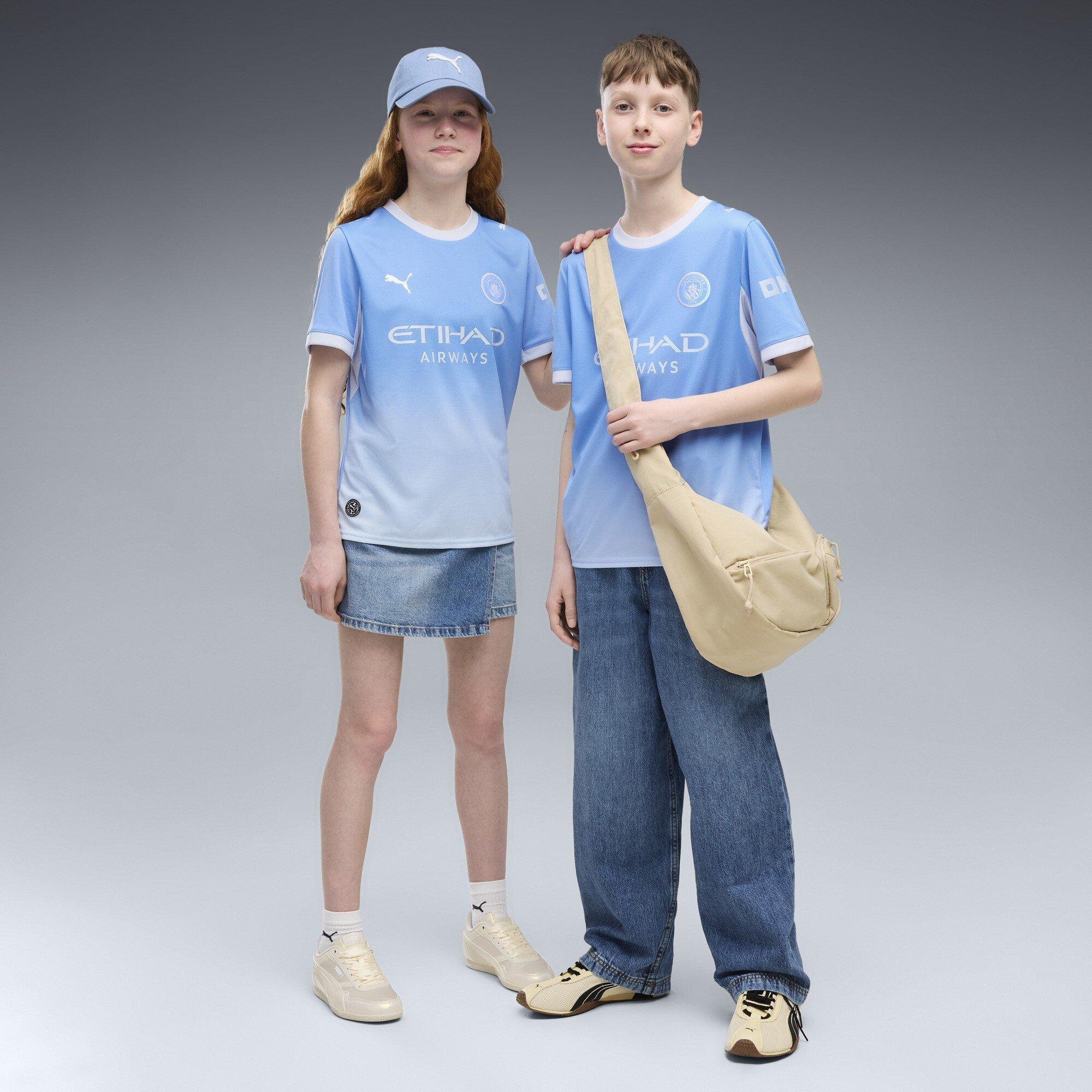 Blau/Weiß - Puma - Manchester City Home Shirt 2026/27 Juniors - 6