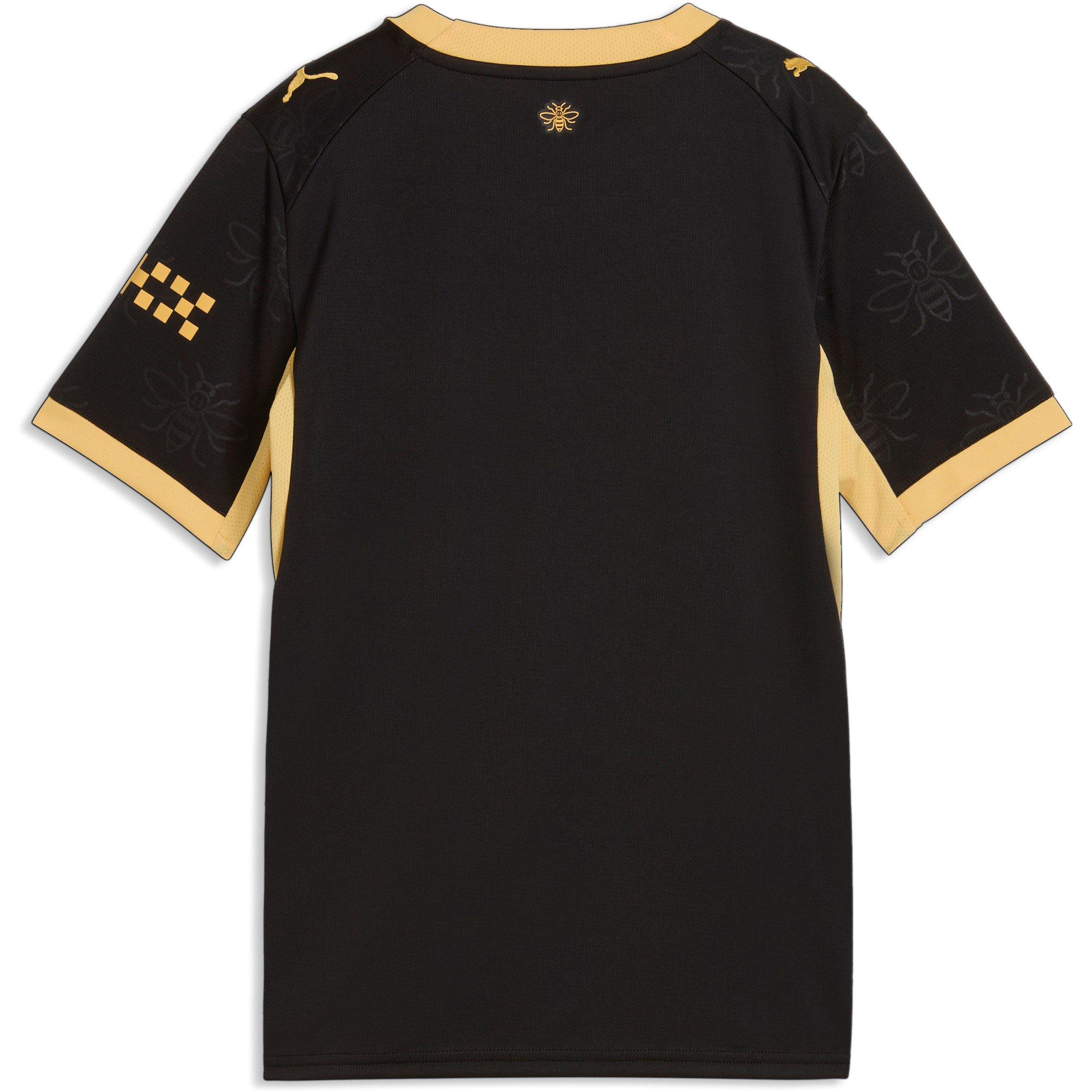 Black/Yellow - Puma - Manchester City Away Shirt 2026/27 Juniors - 2