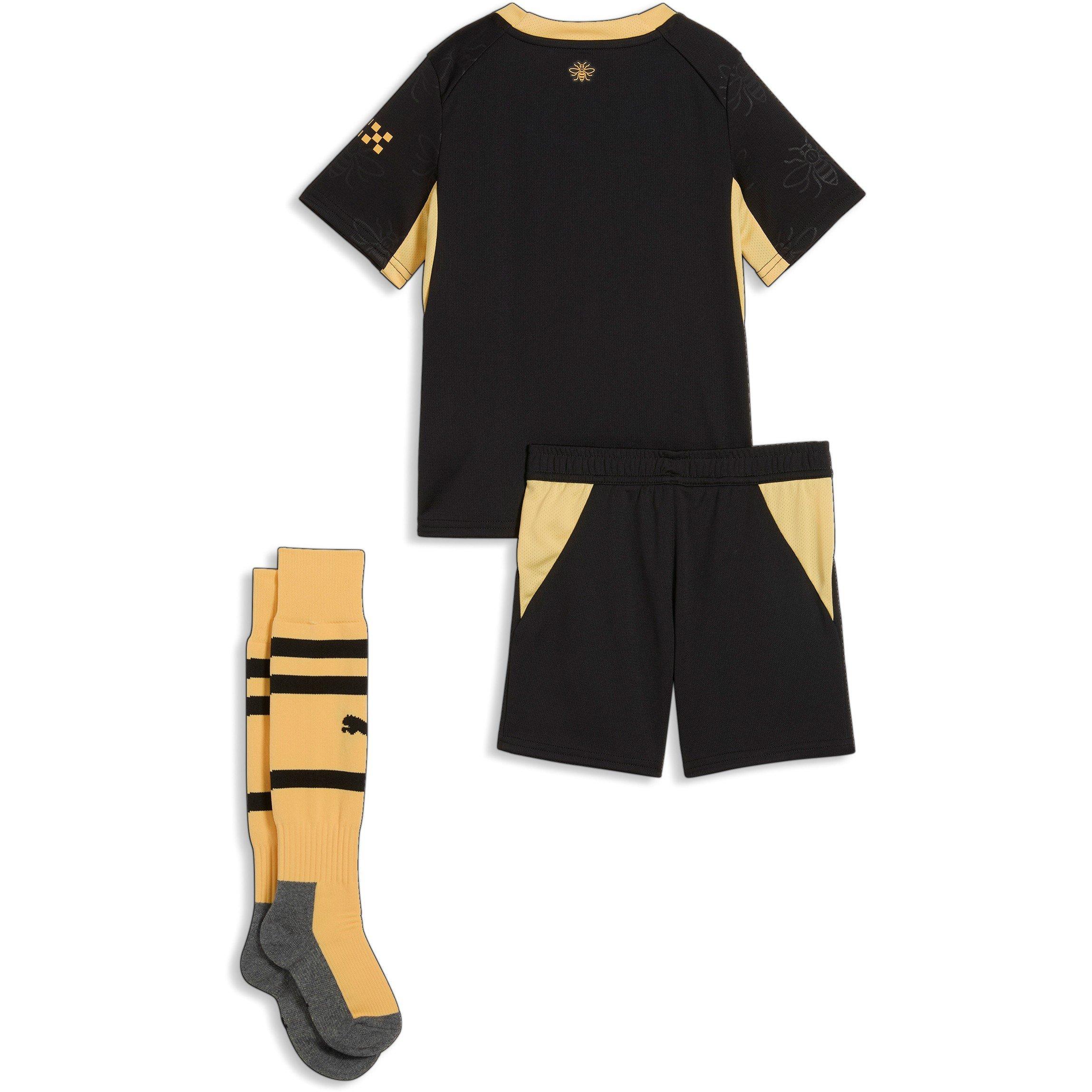 Black/Yellow - Puma - Manchester City Away Mini Kit 2026/27 Infants - 2