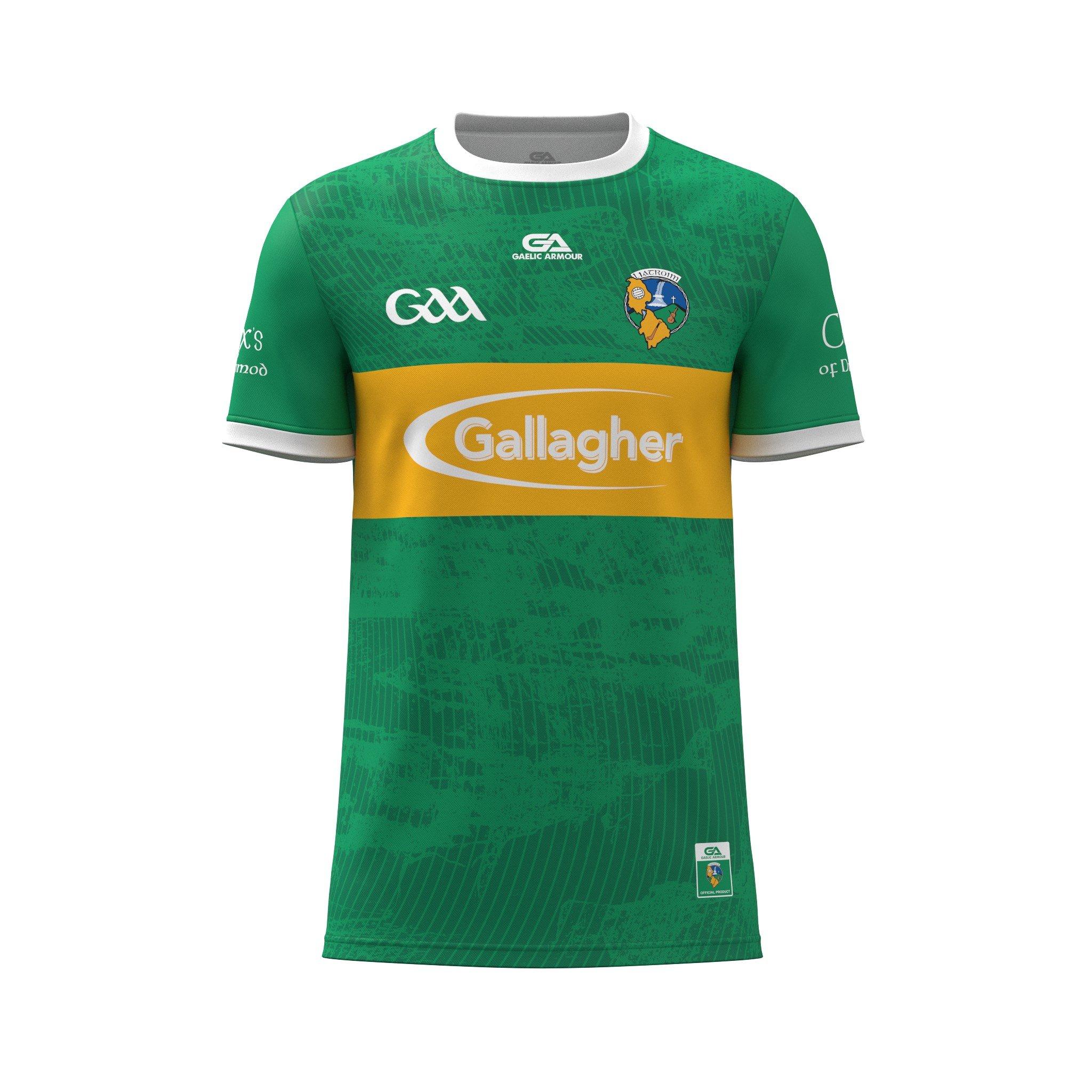Green/Yellow - Gaelic Armour - Gaelic Armour Leitrim Home Jersey Senior - 1