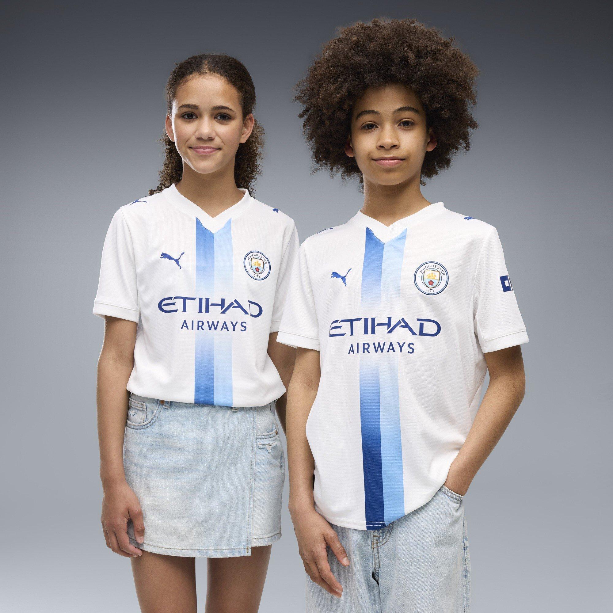 Weiß/Blau - Puma - Manchester City Third Shirt 2026/27 Juniors - 3