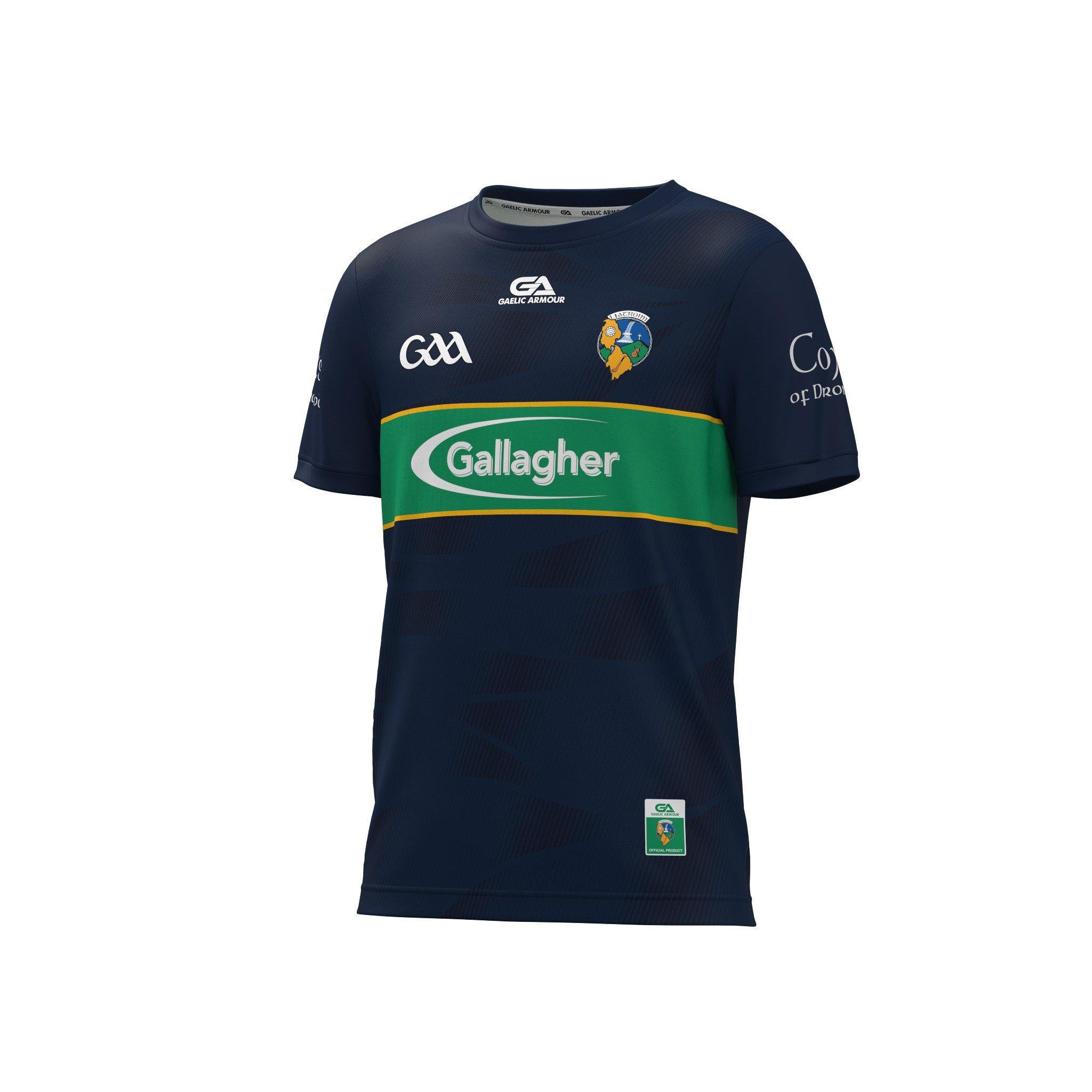 Navy/Green - Gaelic Armour - GaelicArmour Leitrim Alternative Shirt 2025 Juniors - 1