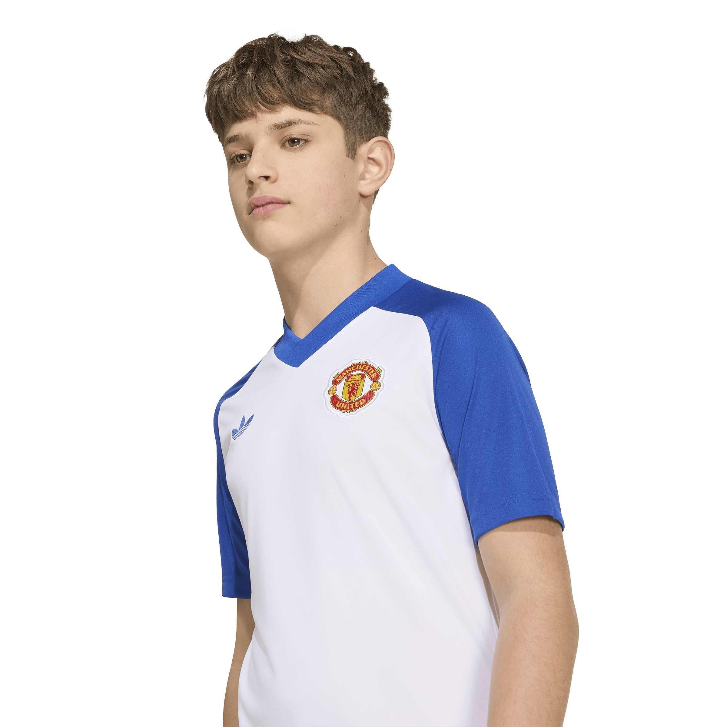 Wht/Royal Blu - adidas - Adidas Mufc A Preshi Jn63 - 5