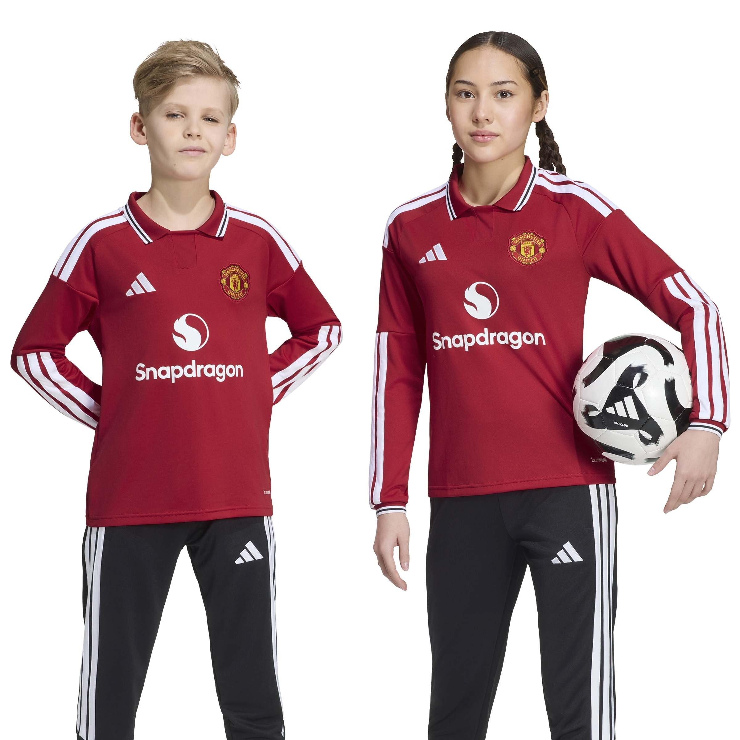 Mufc Red - adidas - Adidas Mufc H Jersey Jn63 - 3