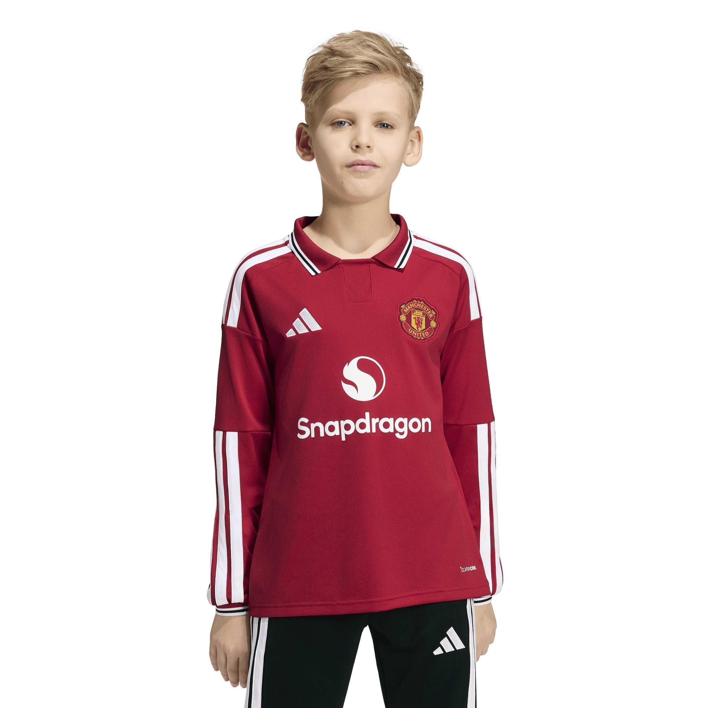 Mufc Red - adidas - Adidas Mufc H Jersey Jn63 - 5