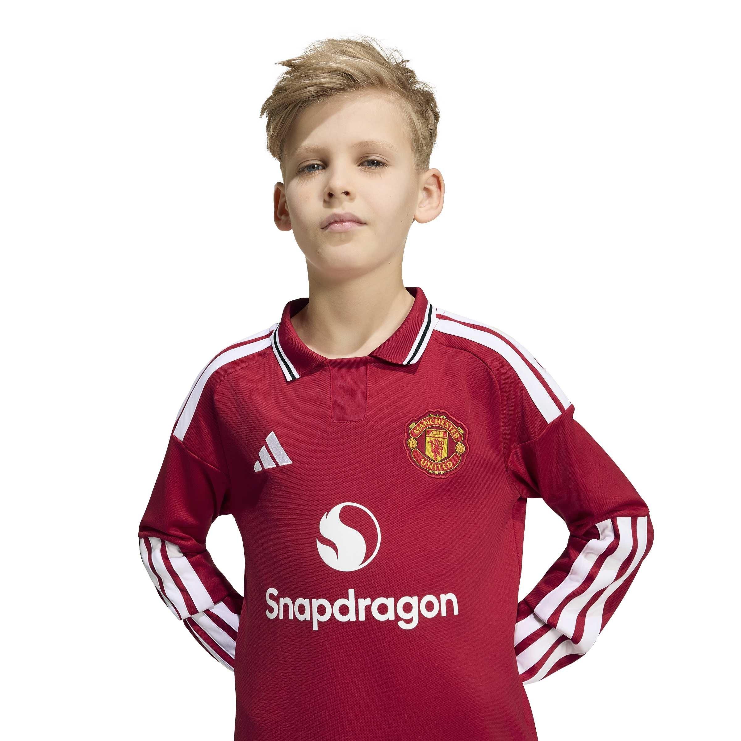 Mufc Red - adidas - Adidas Mufc H Jersey Jn63 - 8
