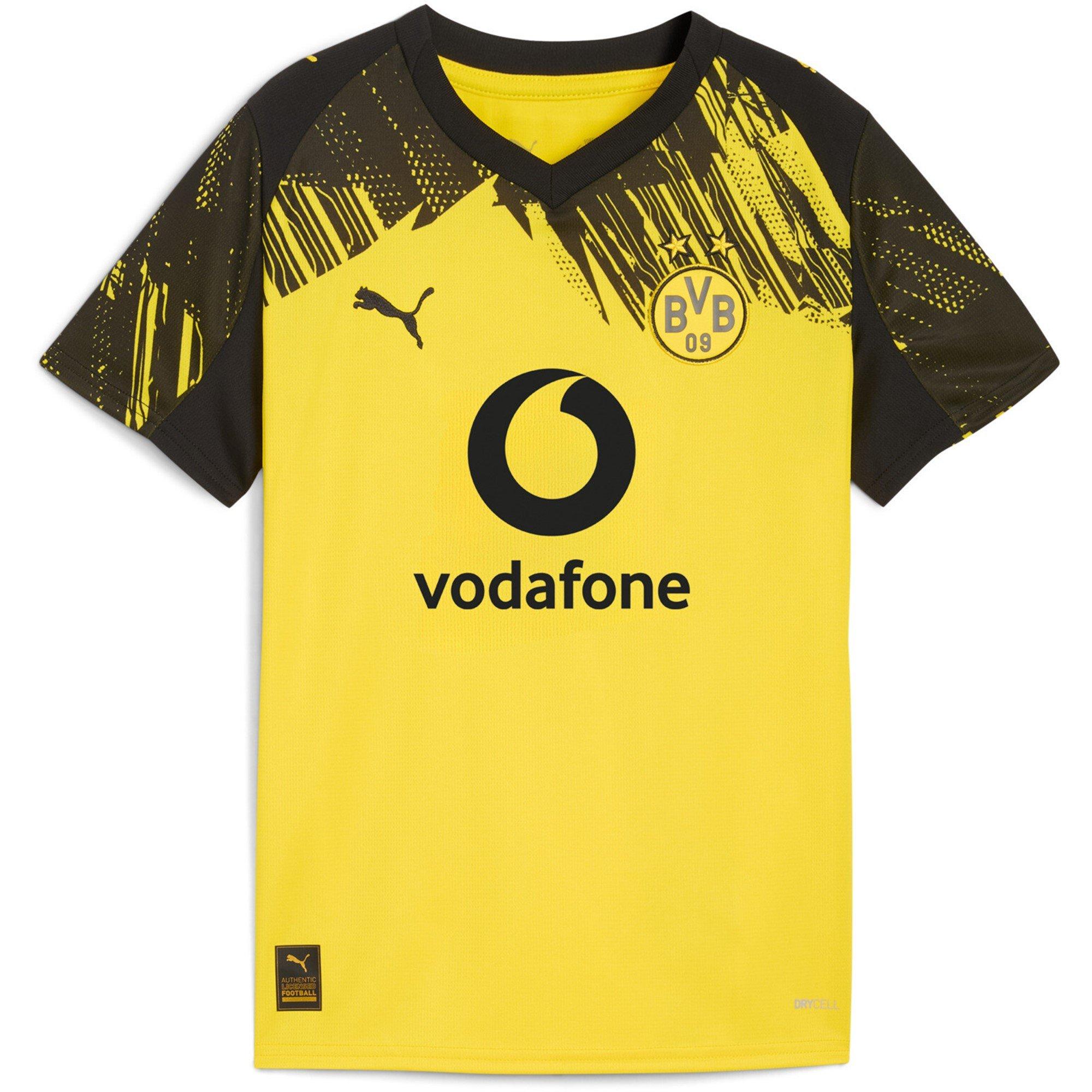 Yellow/Black - Puma - Borussia Dortmund Home Shirt 2025 2026 Juniors - 1