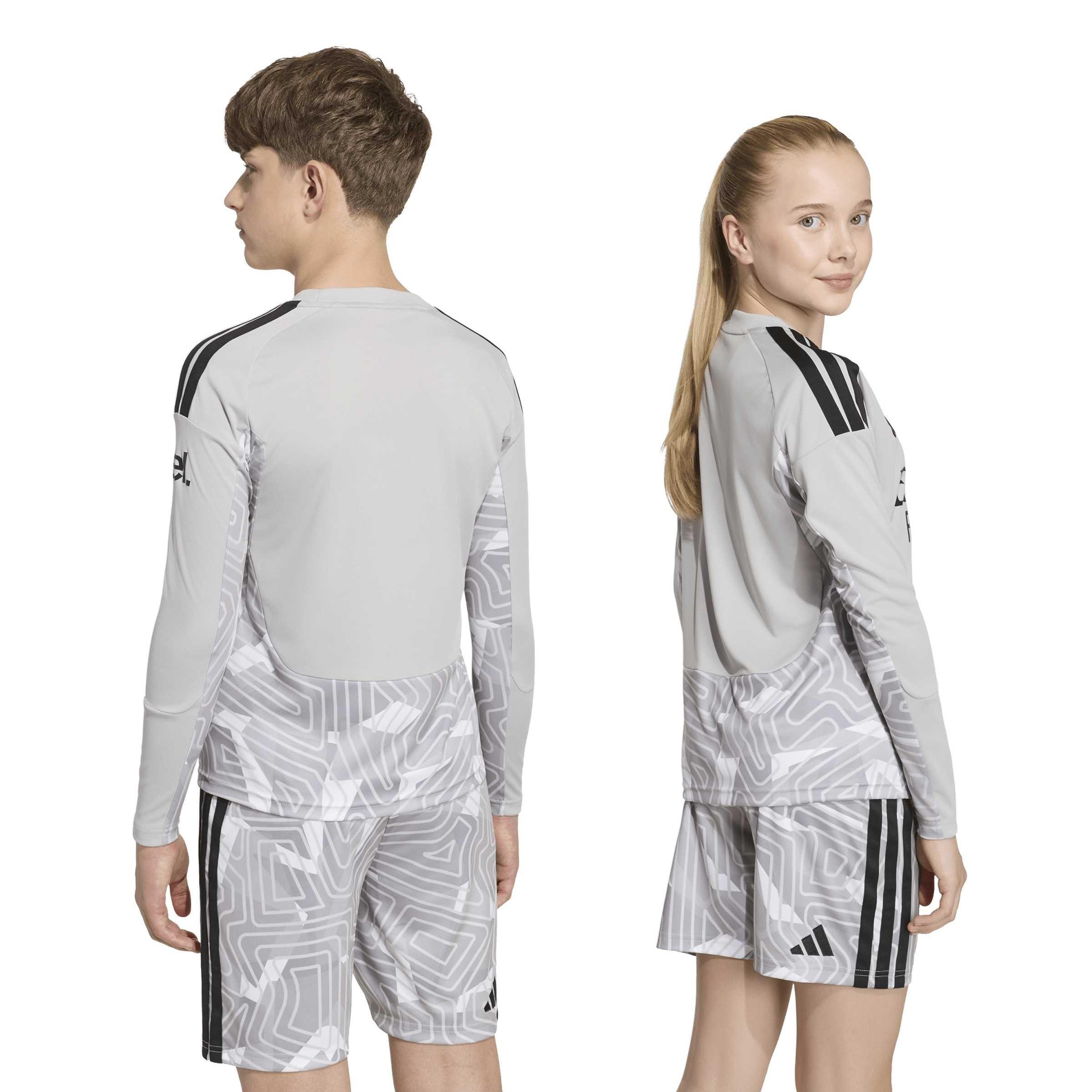 Grau/Schwarz - adidas - Arsenal Home Goalkeeper Shirt 2026/27 Juniors - 4