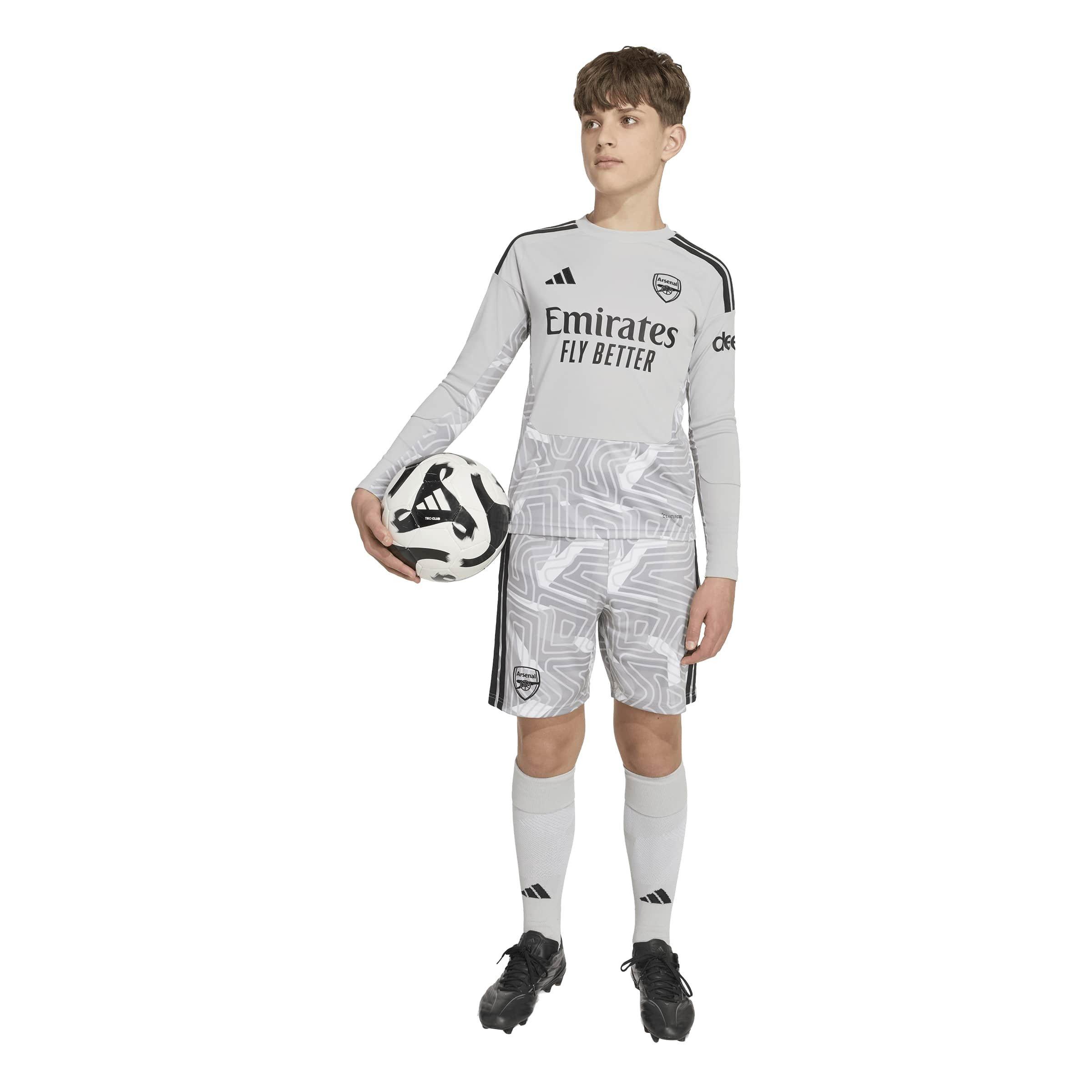 Grau/Schwarz - adidas - Arsenal Home Goalkeeper Shirt 2026/27 Juniors - 7