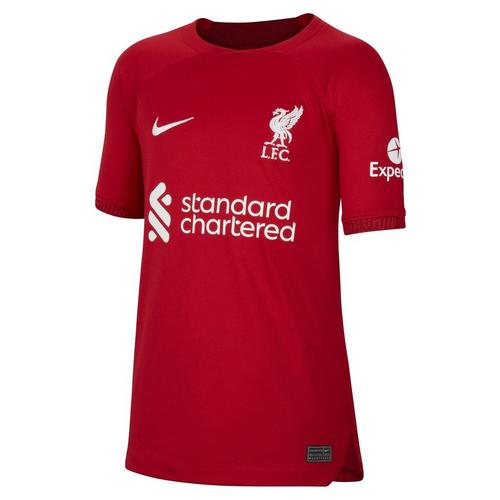 Red - Nike - Liverpool FC Stadium Home Shirt 2022 2023 Junior Boys - 1