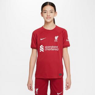 Red - Nike - Liverpool FC Stadium Home Shirt 2022 2023 Junior Boys - 3