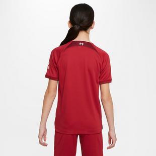 Red - Nike - Liverpool FC Stadium Home Shirt 2022 2023 Junior Boys - 4