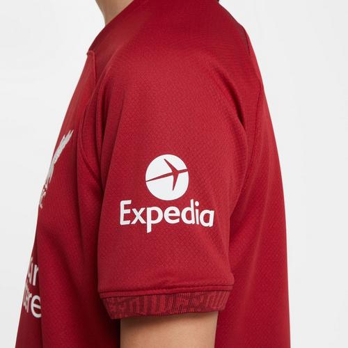 Red - Nike - Liverpool FC Stadium Home Shirt 2022 2023 Junior Boys - 6