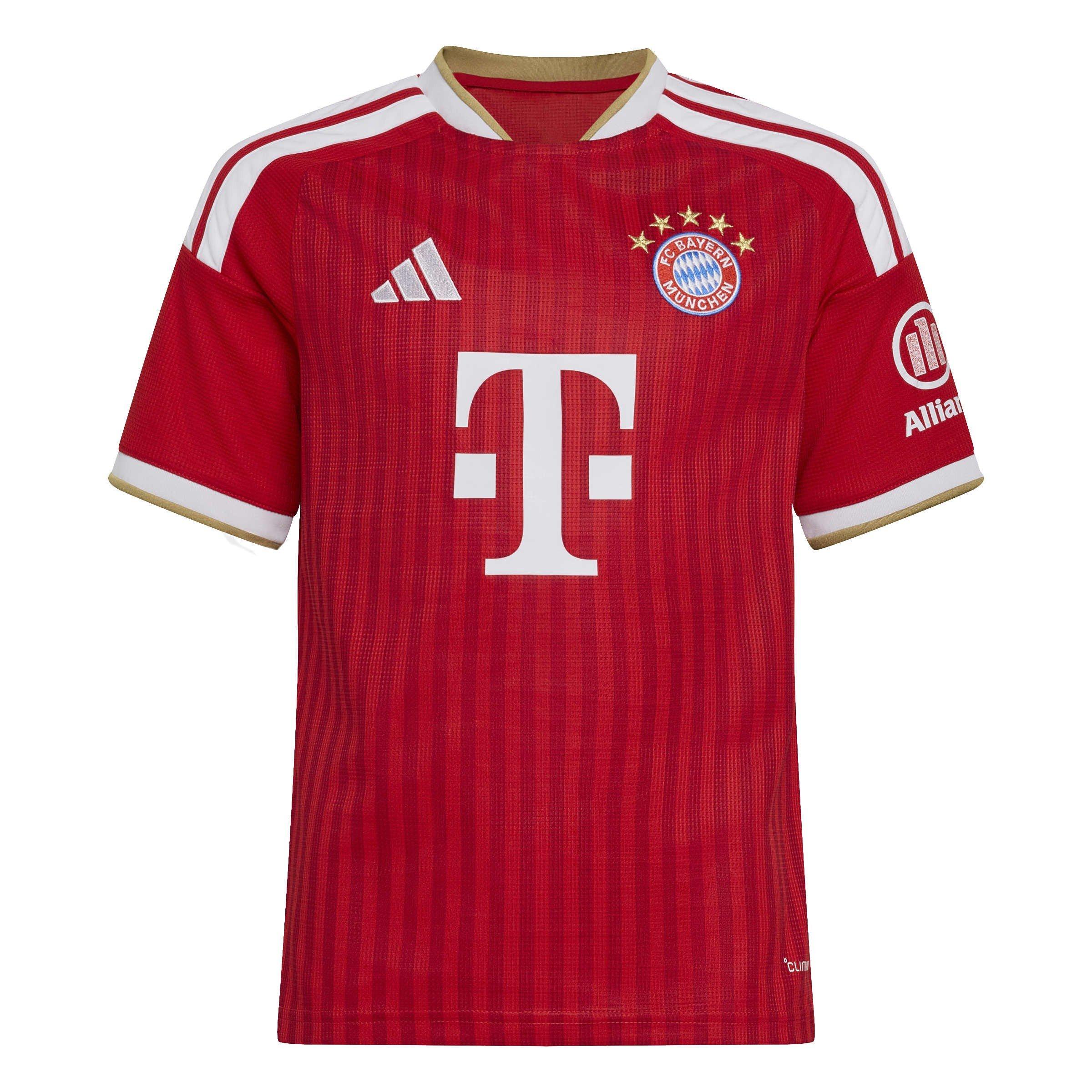 Rød/Hvid - adidas - Bayern Munich Home Shirt 2026/27 Juniors - 1