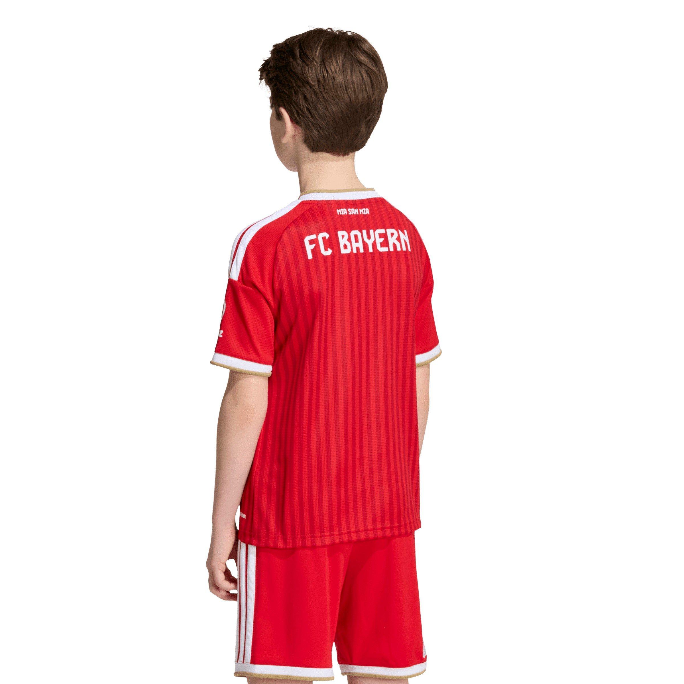 Rød/Hvid - adidas - Kids Bayern Munich Home Football Shirt 2026 2027 - 4