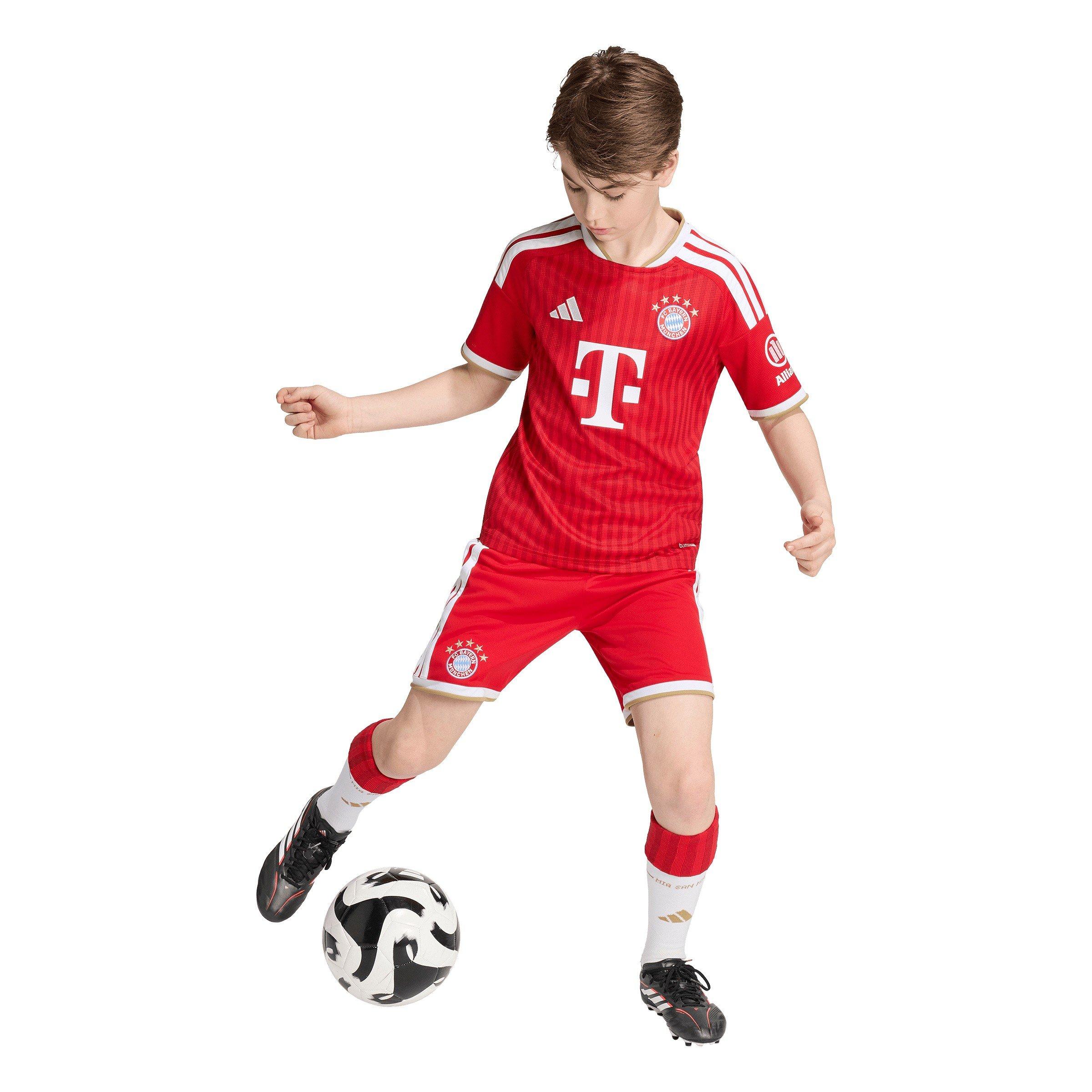 Rød/Hvid - adidas - Kids Bayern Munich Home Football Shirt 2026 2027 - 7