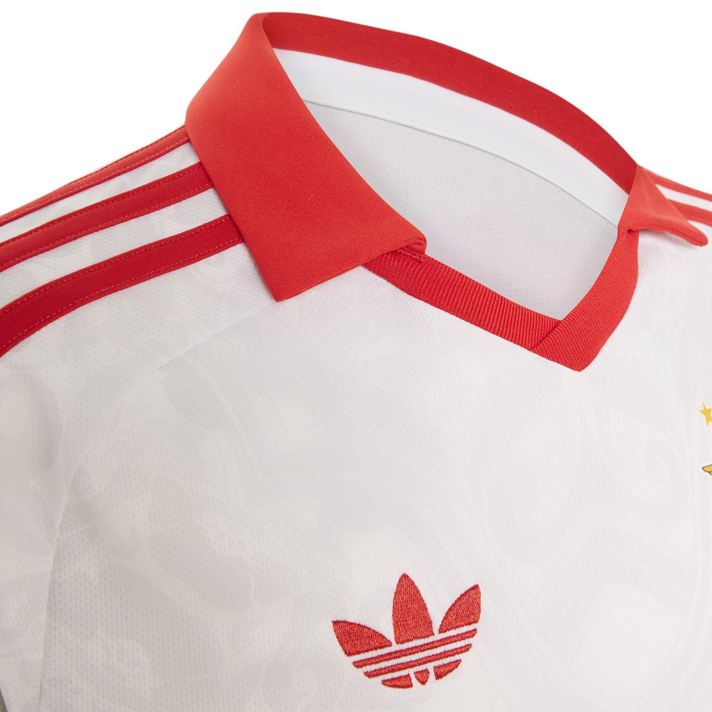White/Red - adidas - Benfica Away Shirt 2026/27 Juniors - 4