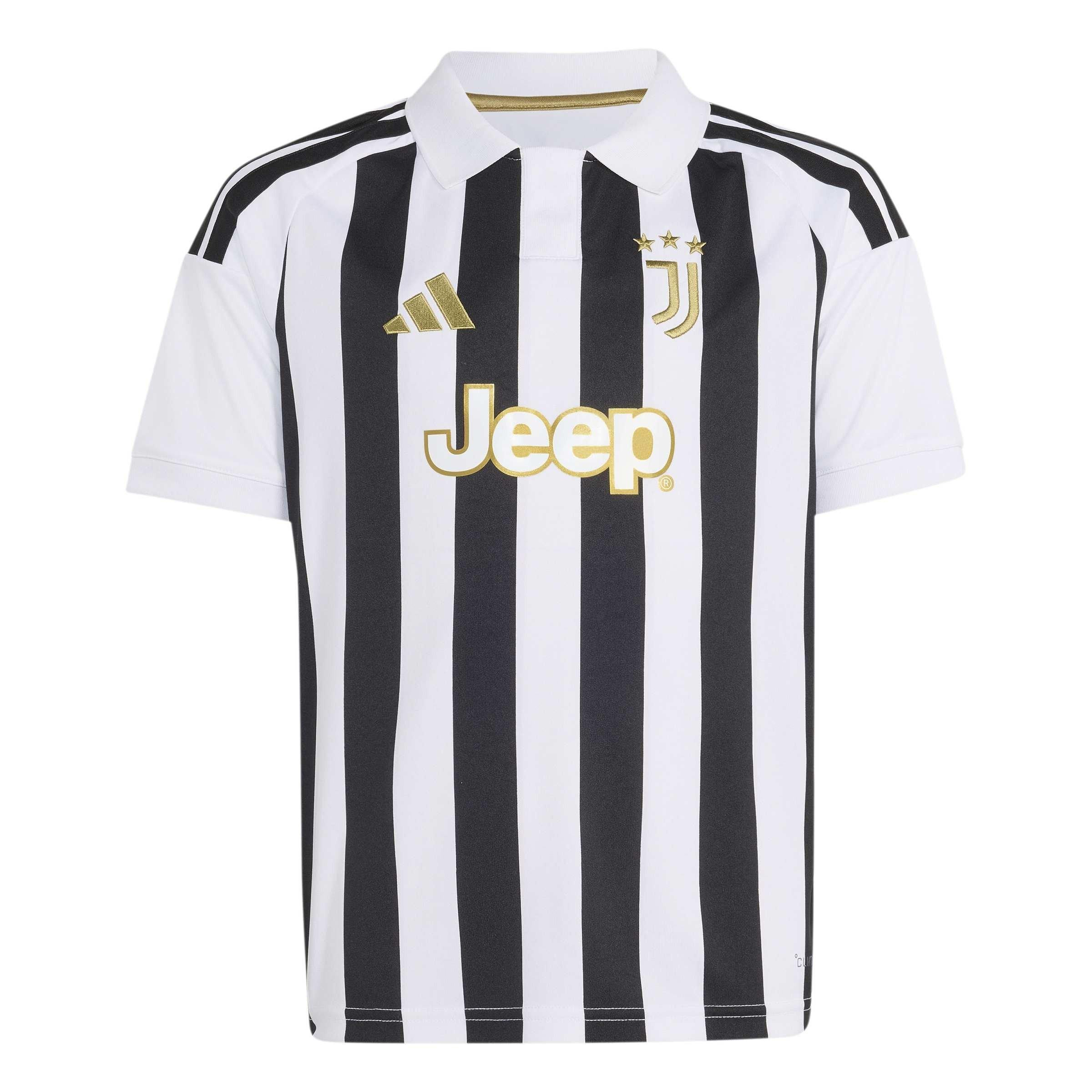 Hvid/Sort - adidas - Kids Juventus Home Football Shirt 2026 2027 - 1