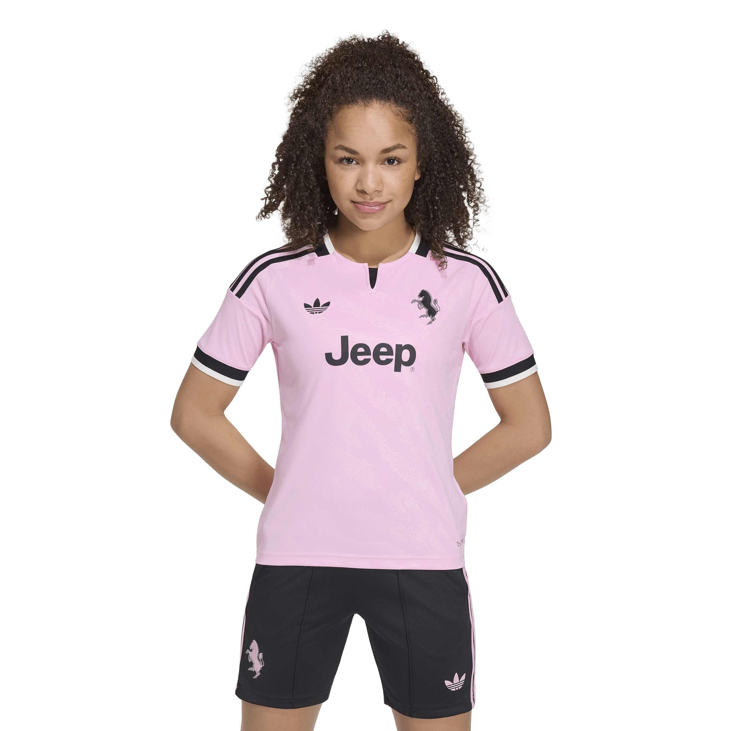 Pink/Black - adidas - Juventus Away Shirt 2026/27 Juniors - 3