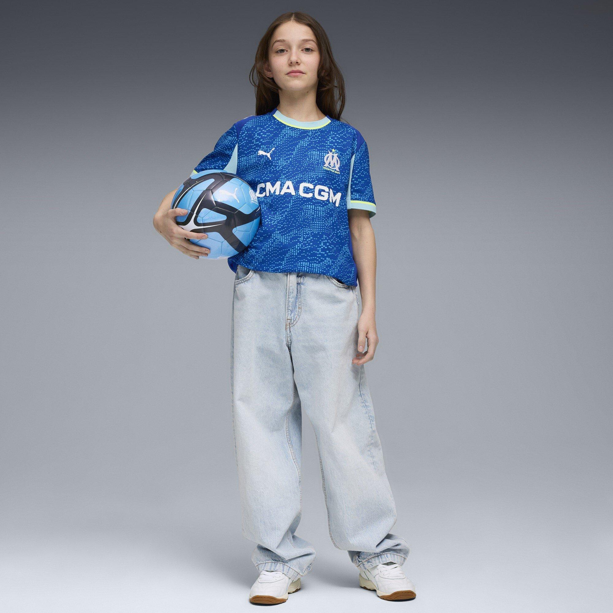 Blu - Puma - Marseille Third Shirt 2025 2026 Juniors - 6