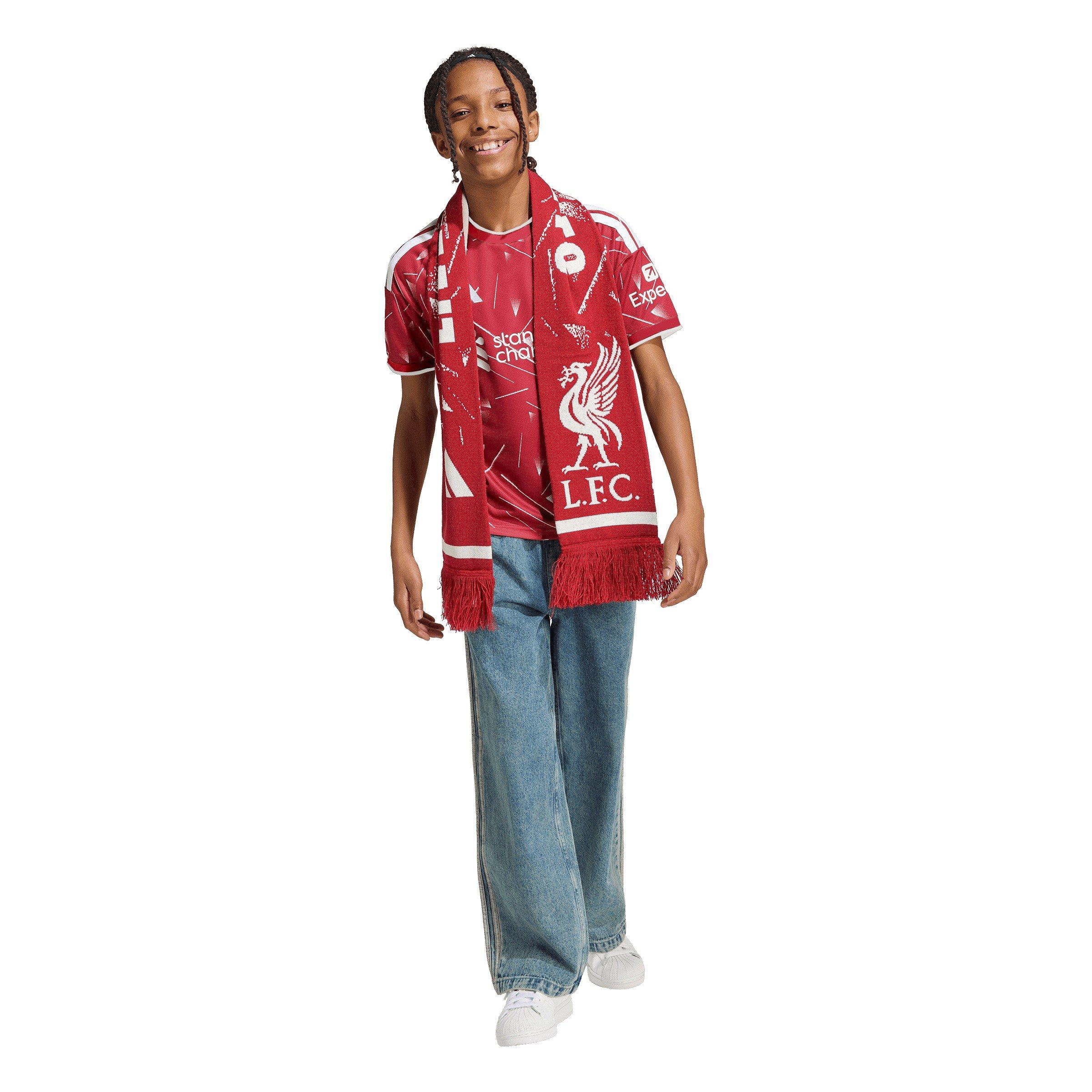 Rot/Weiß - adidas - Liverpool 2026 2027 Home Shirt Juniors - 7